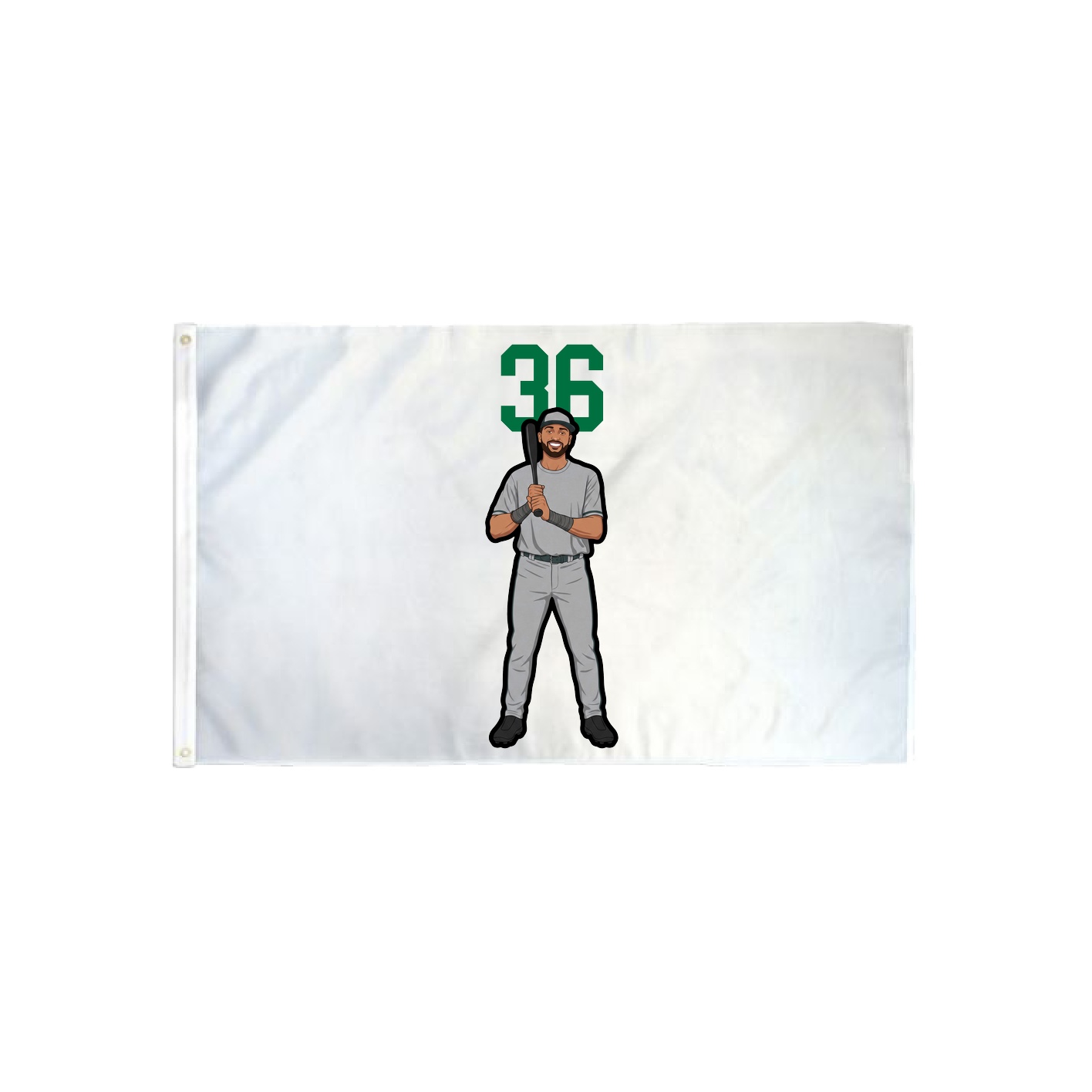 3x5 Flag — Number Top in Classic