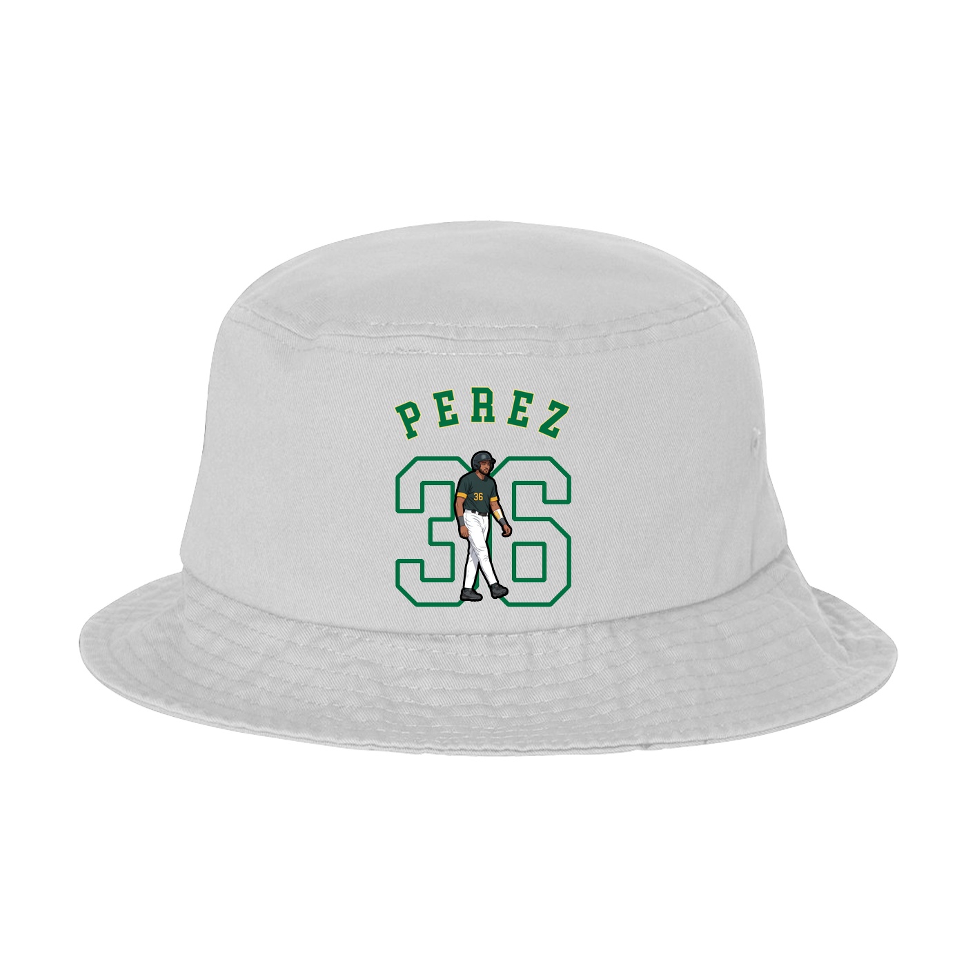 Bucket Cap — Shirsey Arch in White