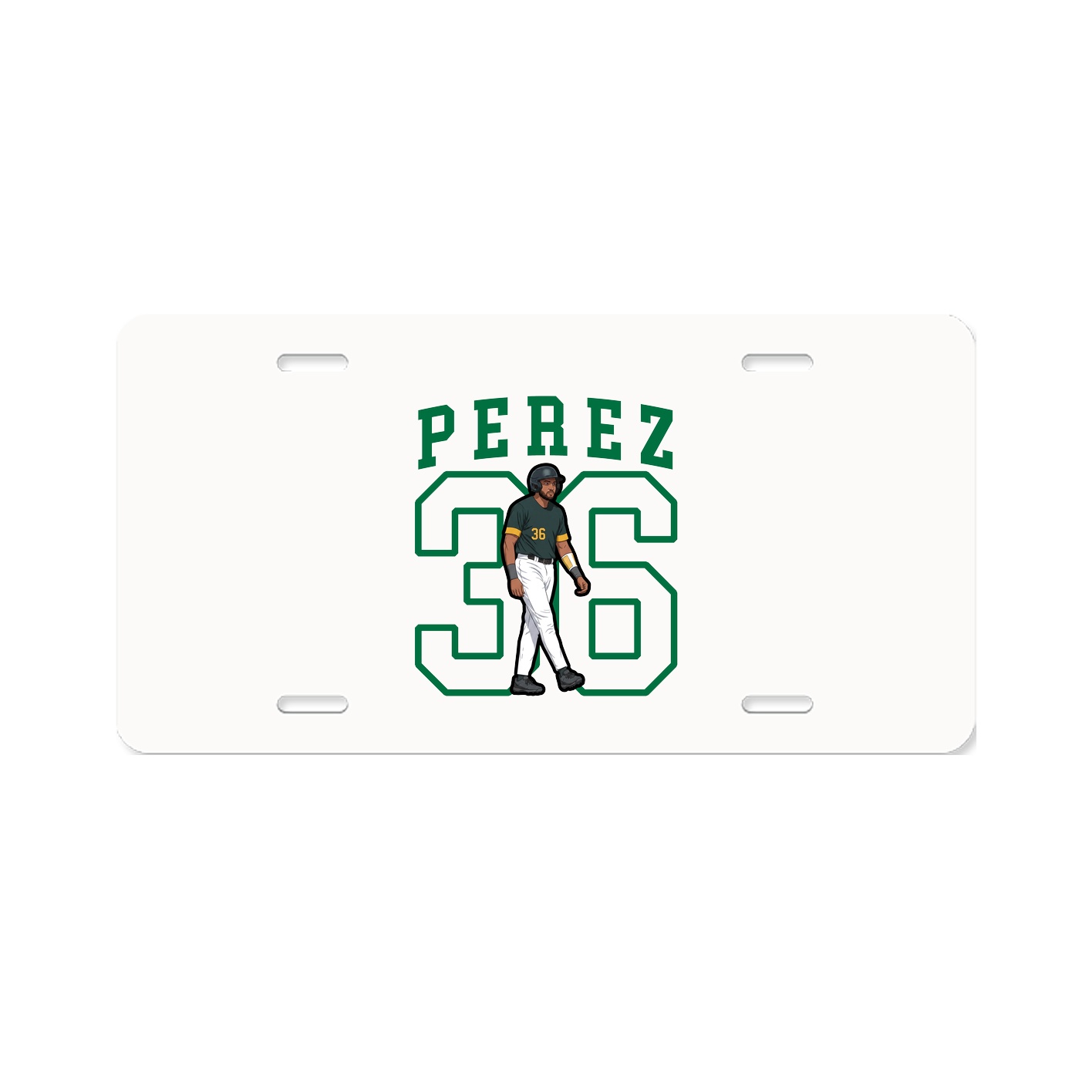 Aluminum License Plate