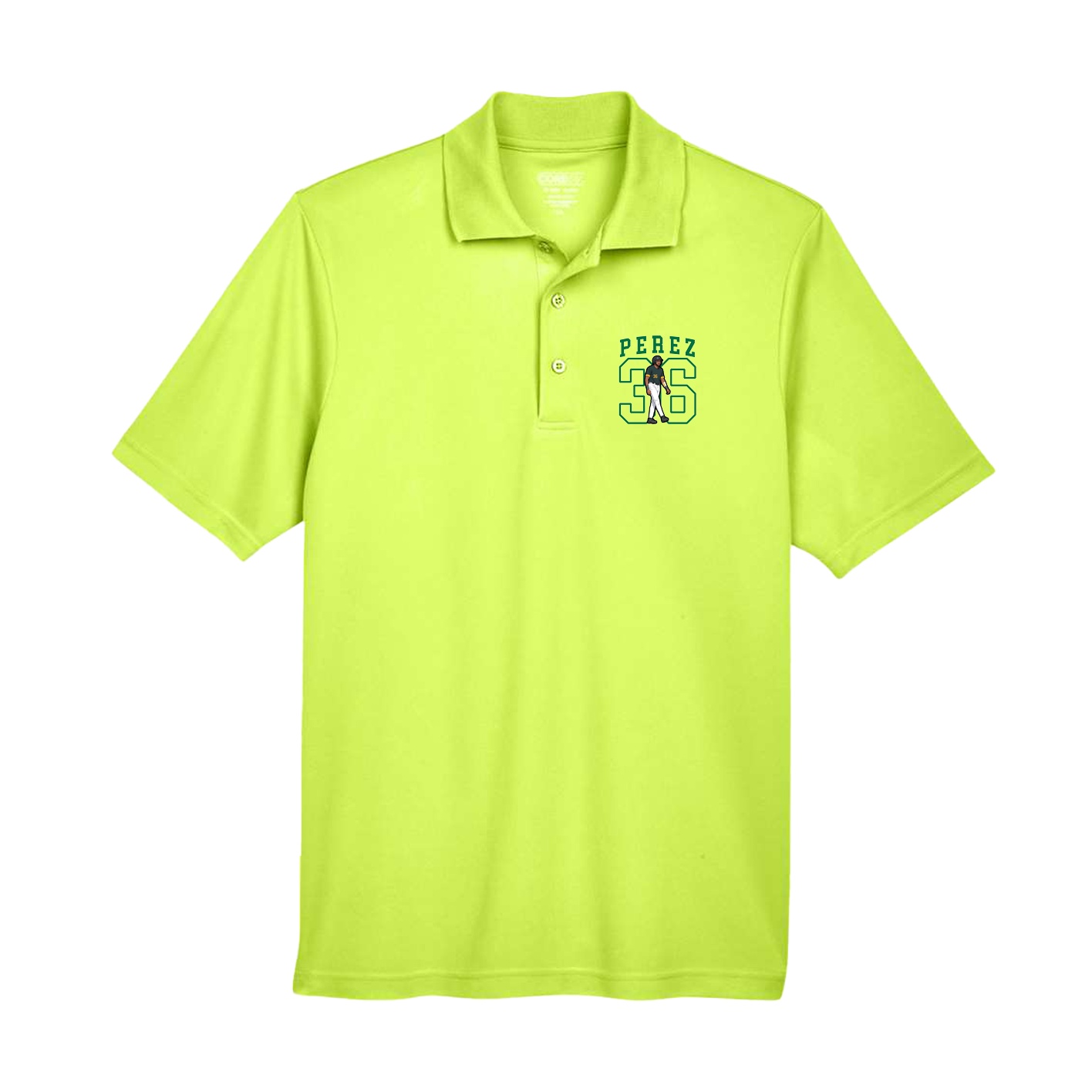 Performance Polo — Shirsey in Yellow