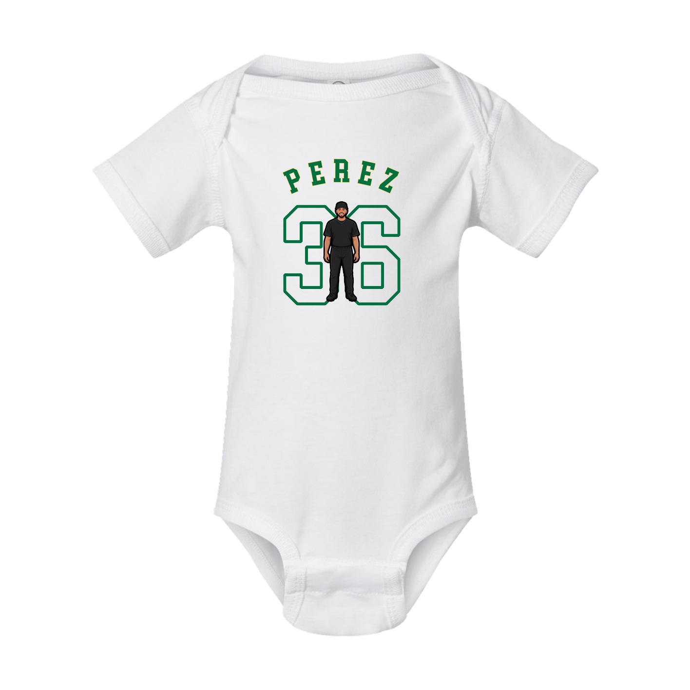 Baby Onesie — Shirsey Arch in White