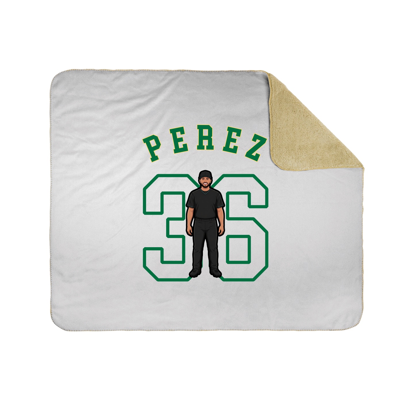 Throw Blanket — Shirsey Arch in White
