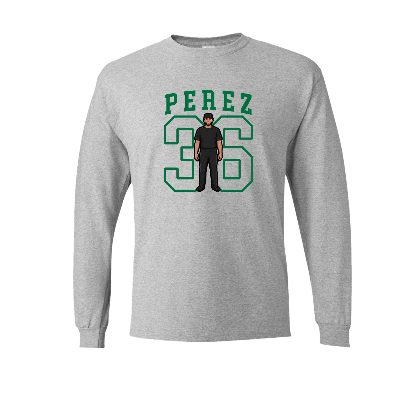 Long Sleeve Tee — Shirsey in Grey