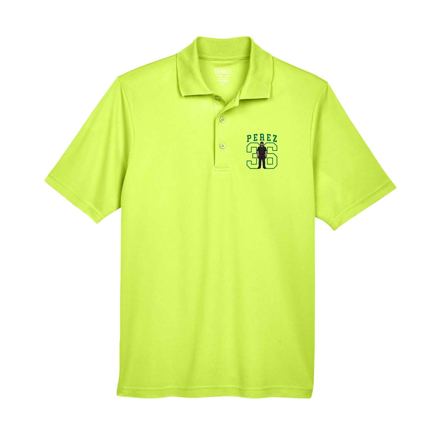 Performance Polo — Shirsey in Yellow