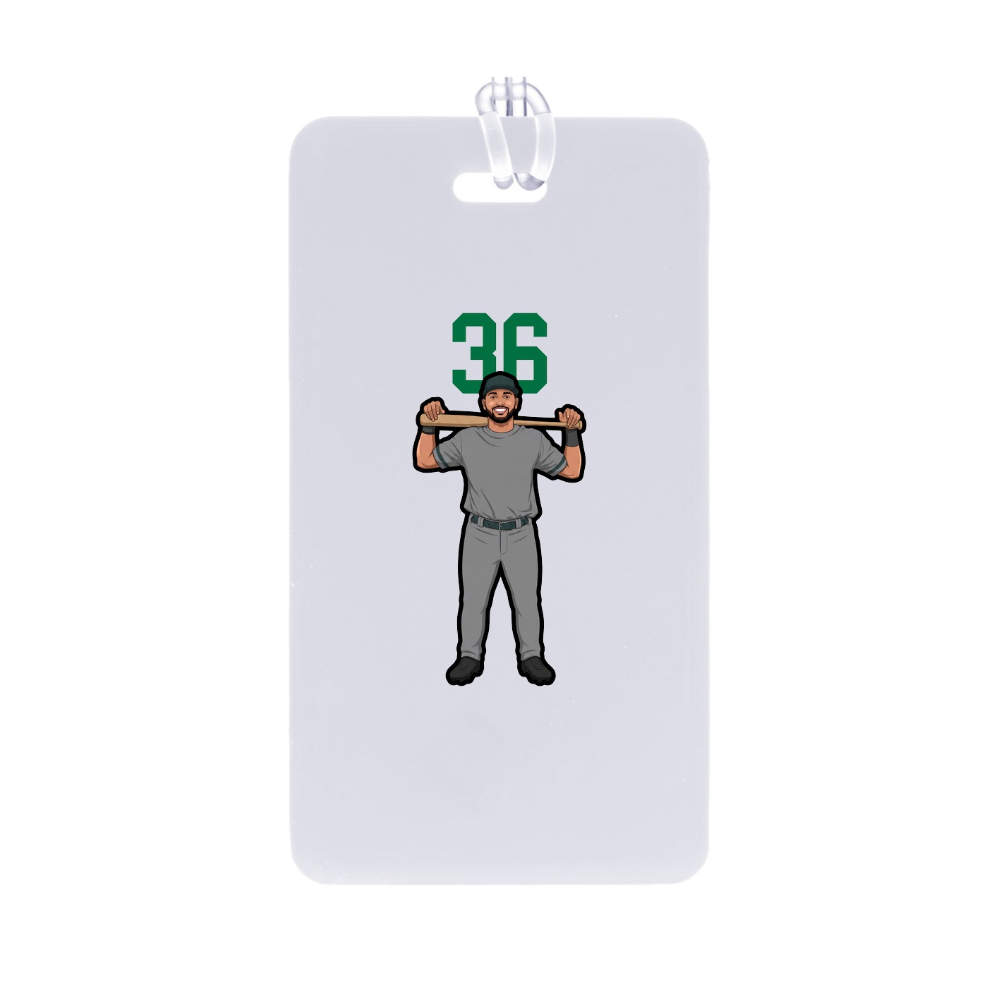 Bag Tag — Number Top in Classic