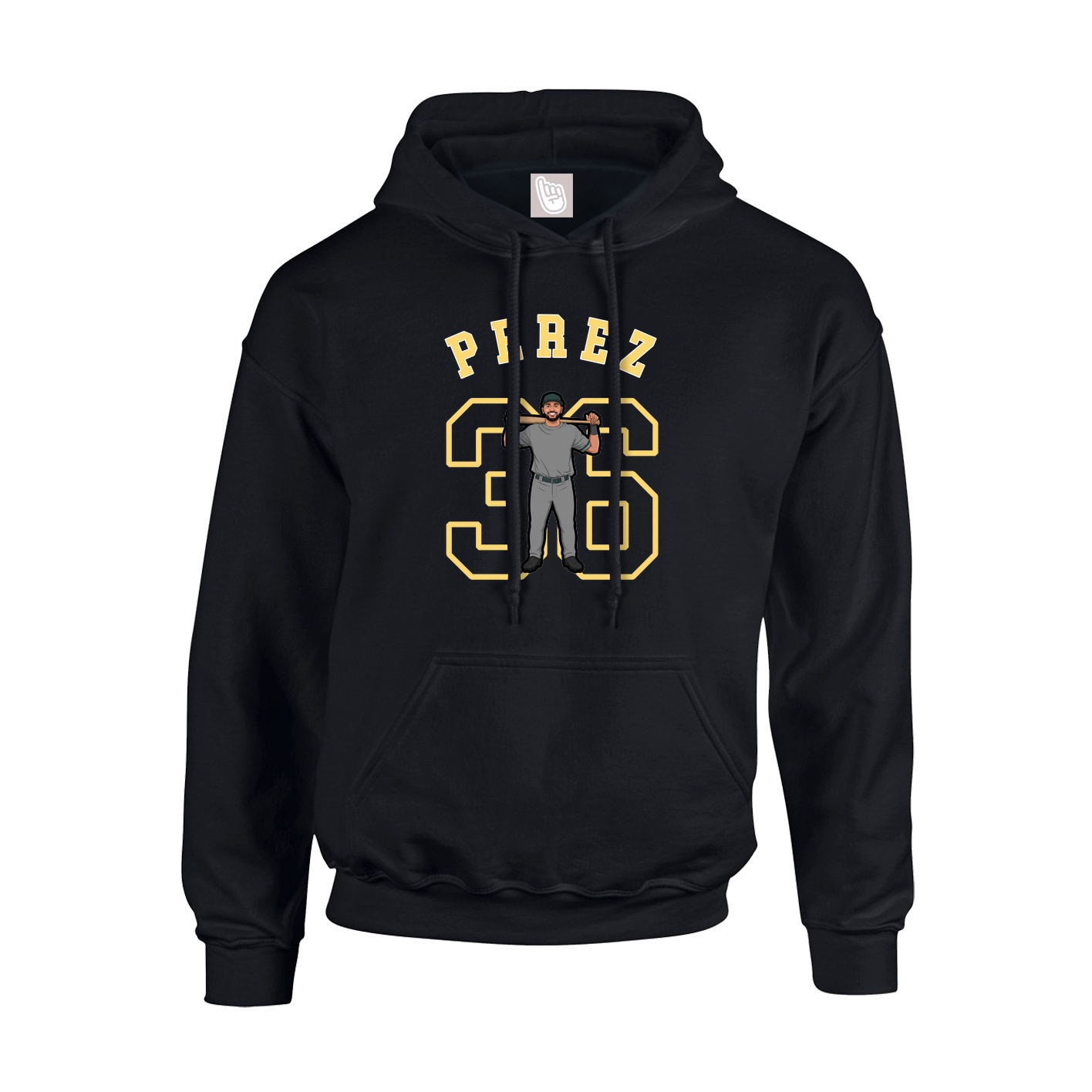 Hoodie — Shirsey Arch in Black