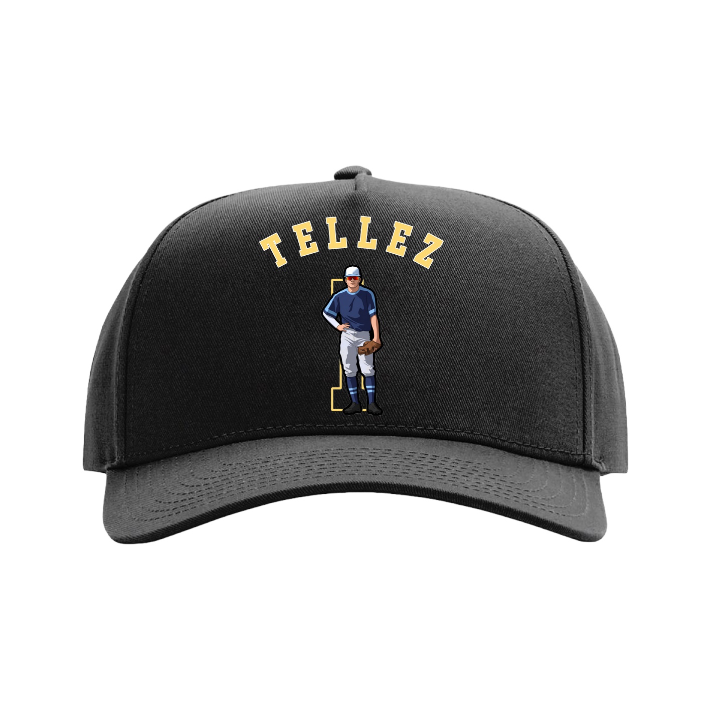 Full Fabric Five-Panel Champ Cap