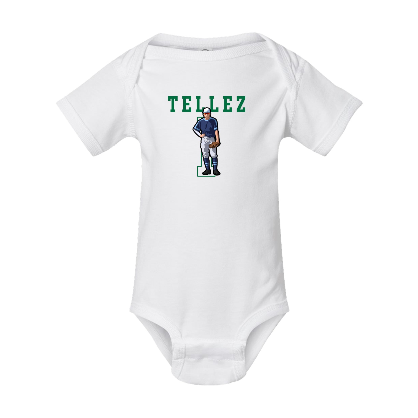 Baby Onesie — Shirsey in White
