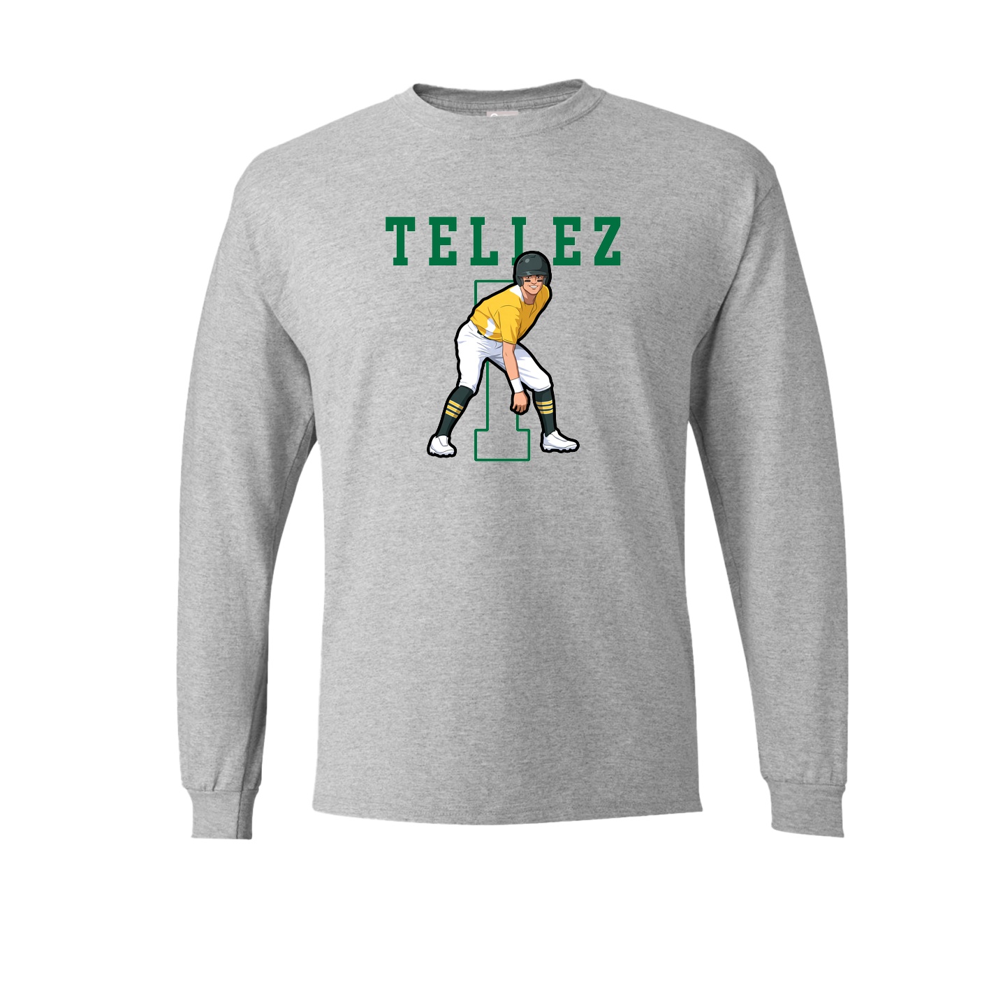 Long Sleeve Tee — Shirsey in Grey
