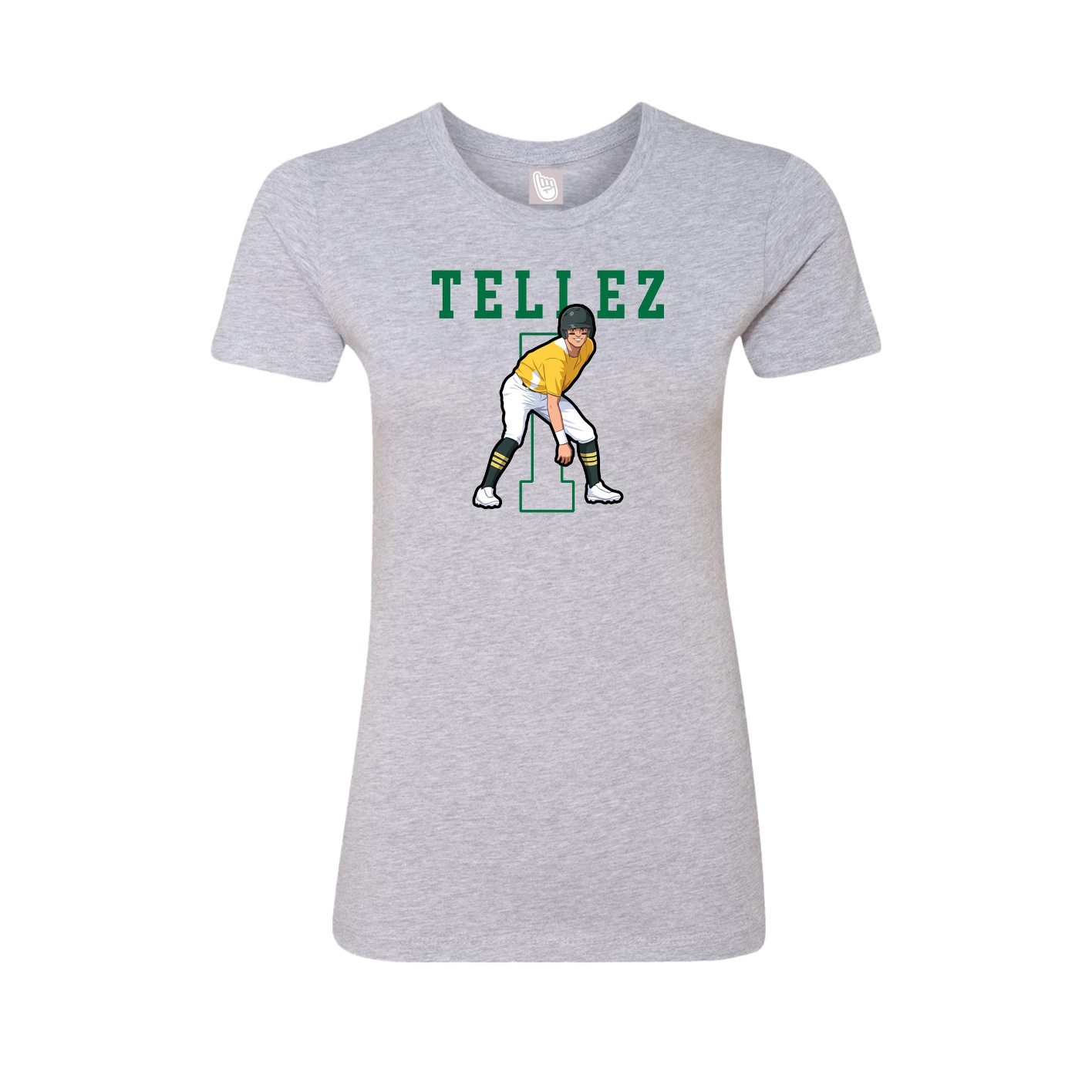 Fitted Women's Tee — Shirsey in Grey