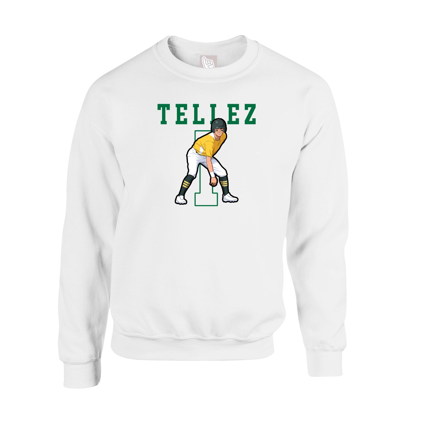 Fleece Crew — Shirsey in White