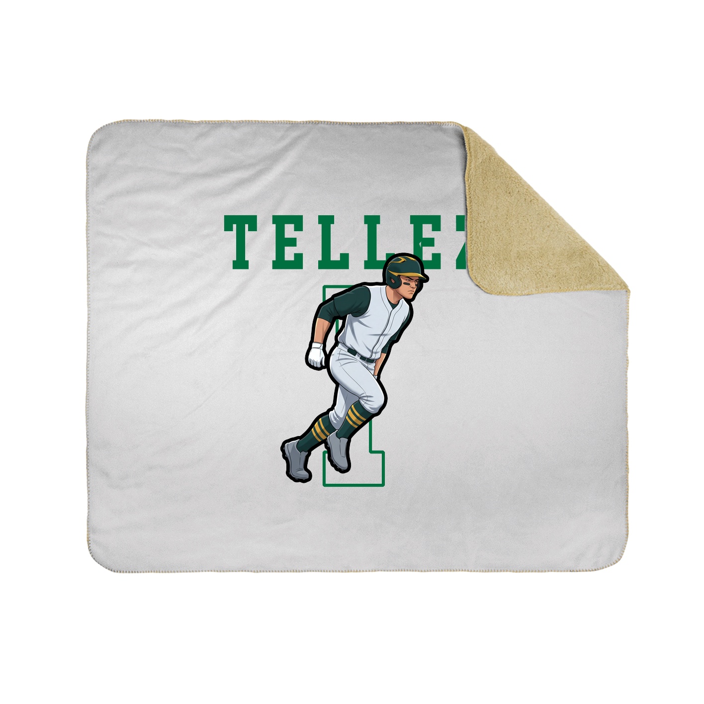 50x60 Sherpa Lined Throw Blanket