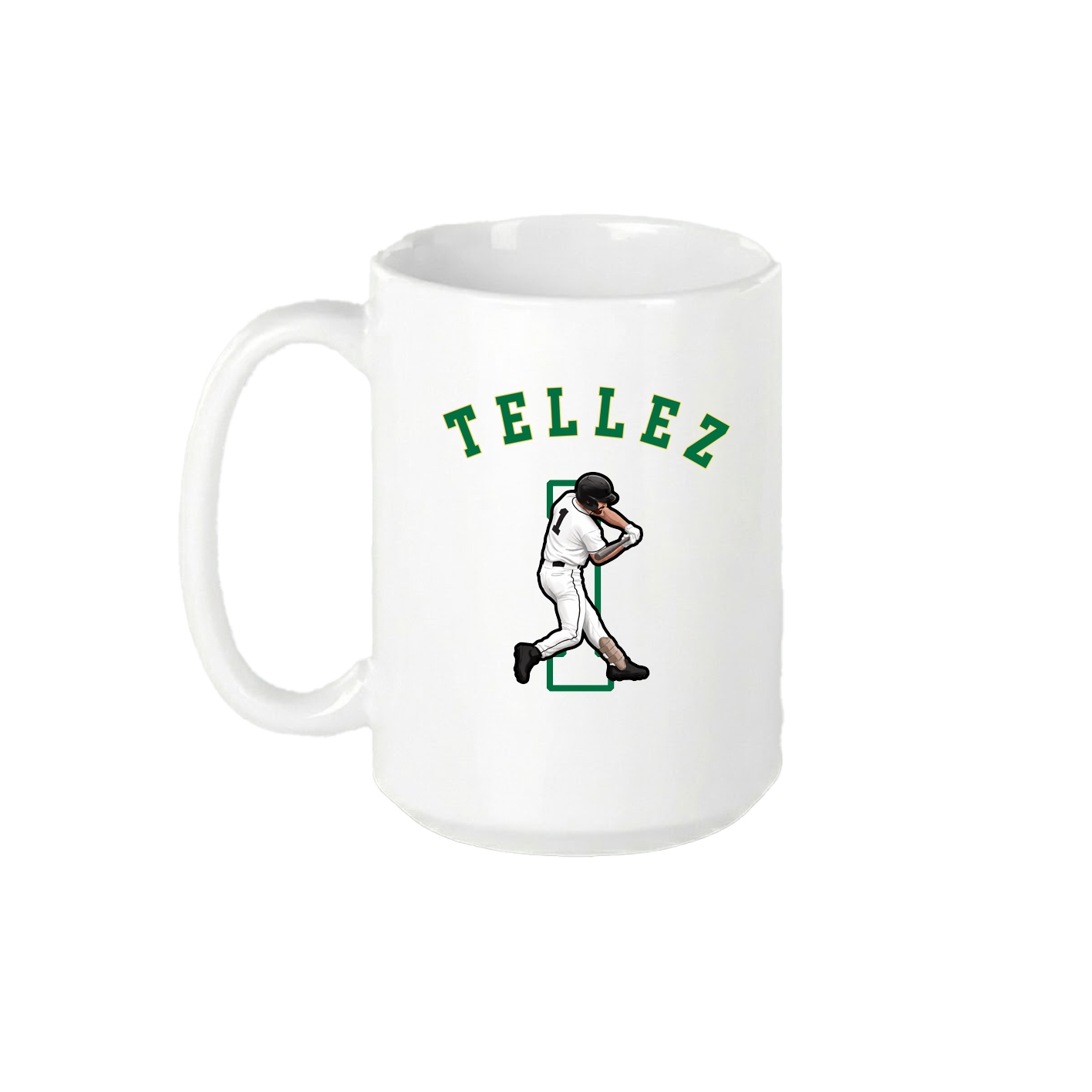 15oz Coffee Mug — Shirsey Arch in White