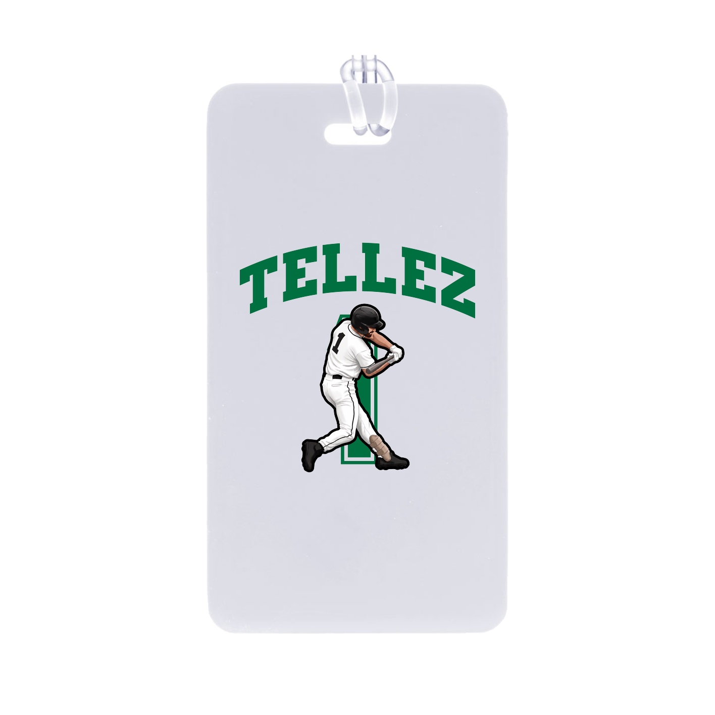 Bag Tag — Number in Classic