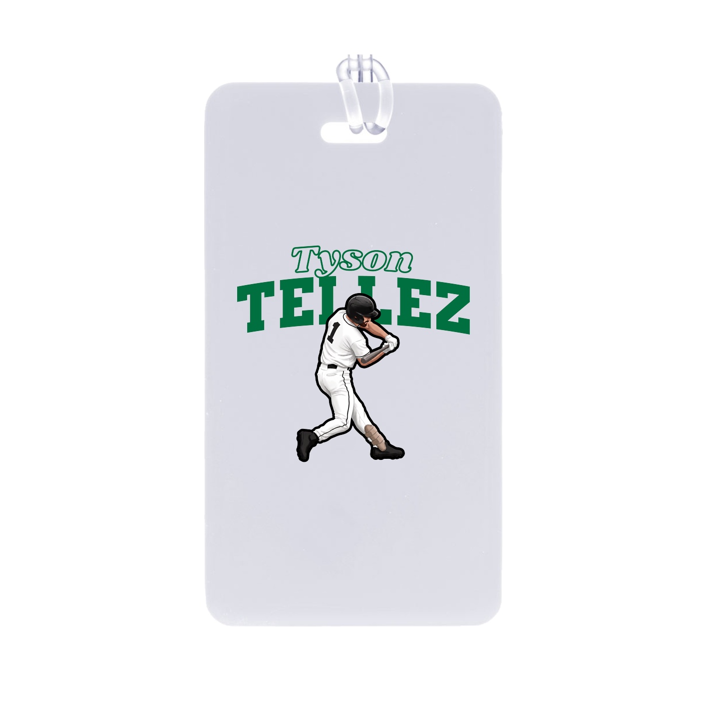 Bag Tag — Name Arch in Classic