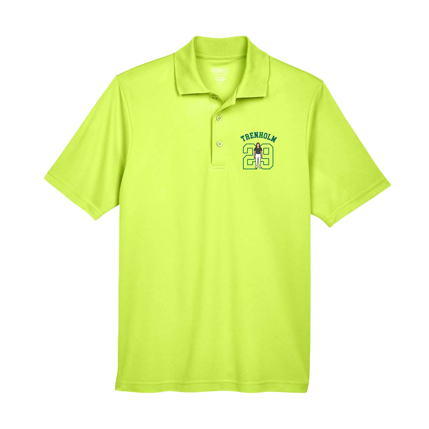 Performance Polo — Shirsey Arch in Yellow