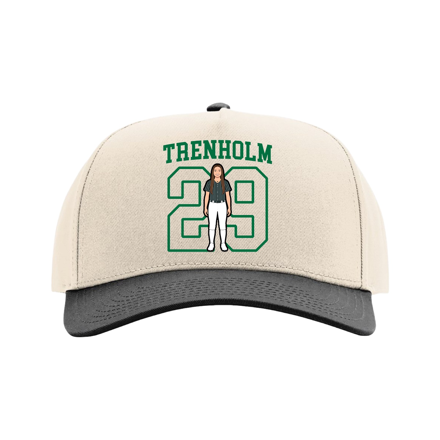 Full Fabric Five-Panel Champ Cap