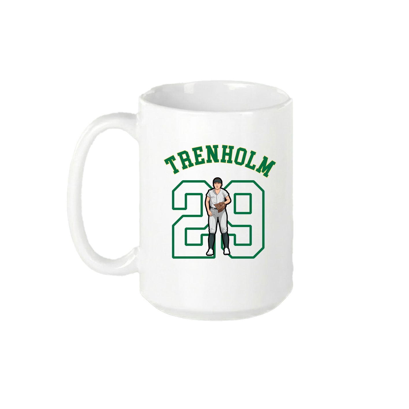 15oz Coffee Mug — Shirsey Arch in White