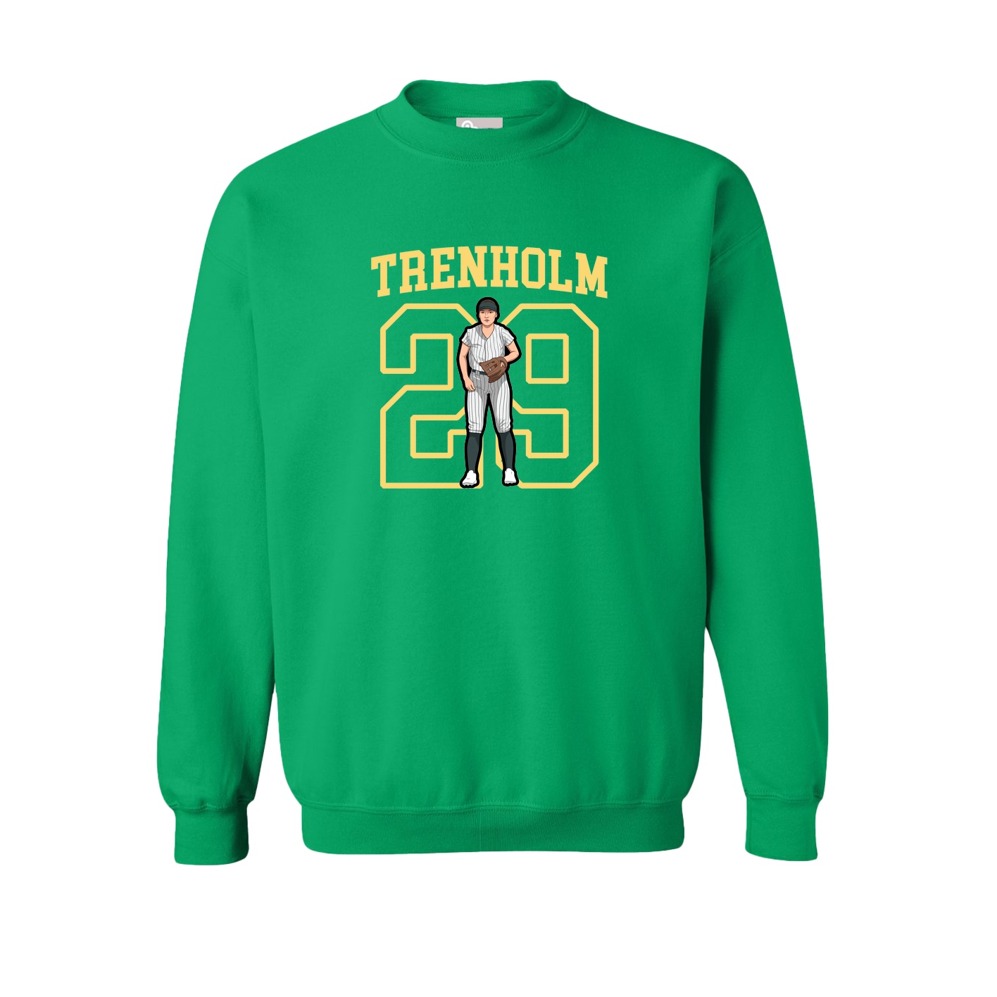 Fleece Crew — Shirsey in Green