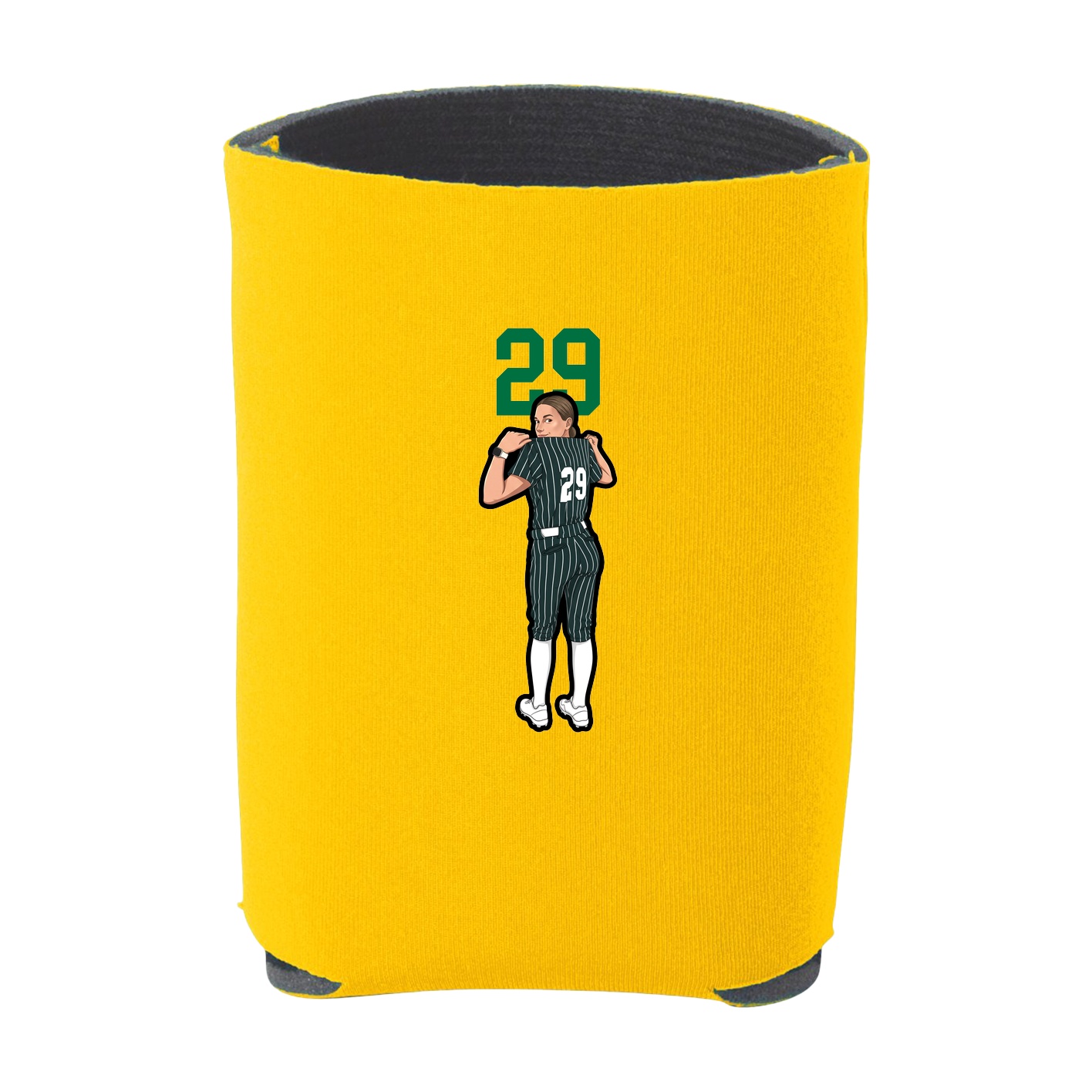 Can Holder — Number Top in Yellow
