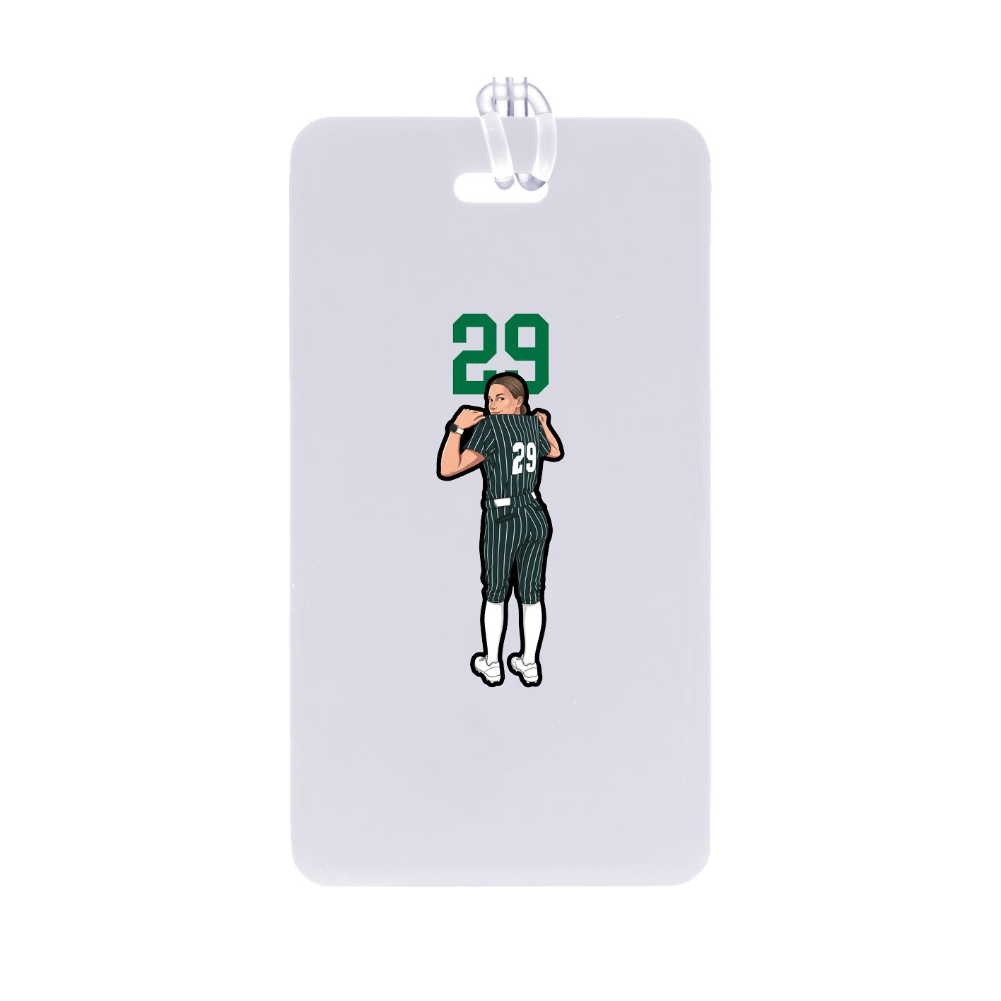 Bag Tag — Number Top in Classic