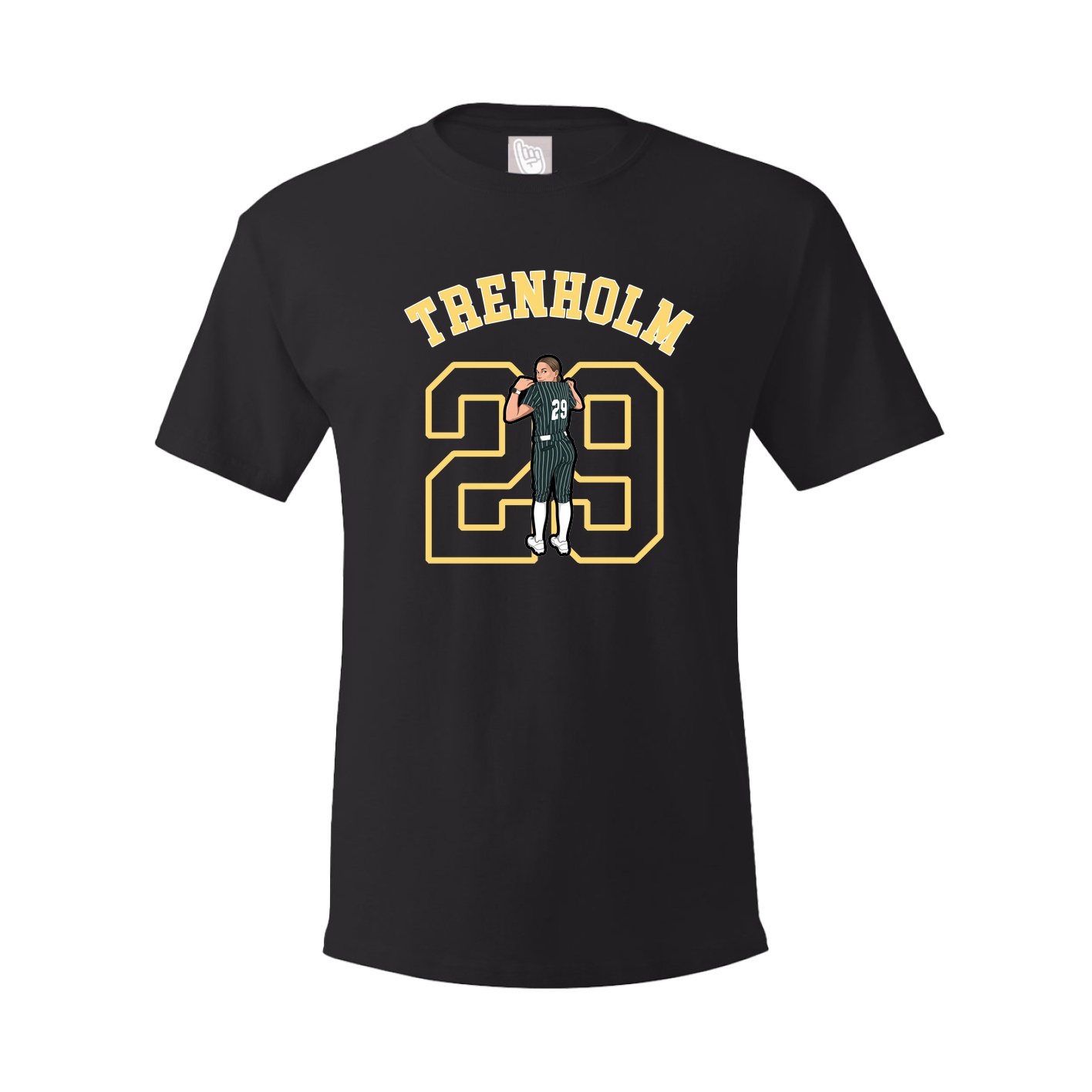 Youth Tee — Shirsey Arch in Black