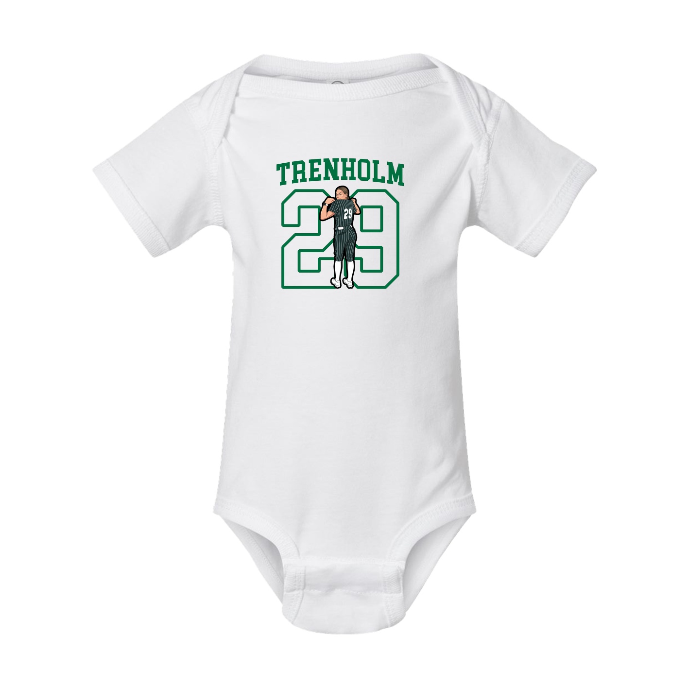 Baby Onesie — Shirsey in White