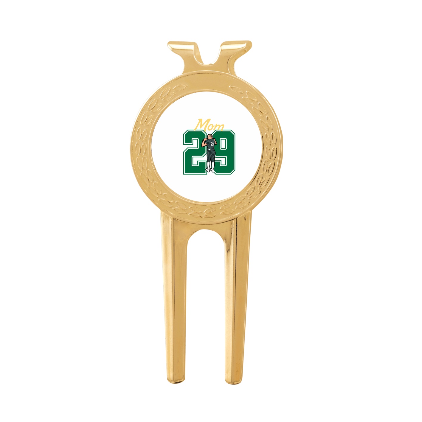 Divot Tool with Ball Marker — Mothers Day Shirsey in Classic