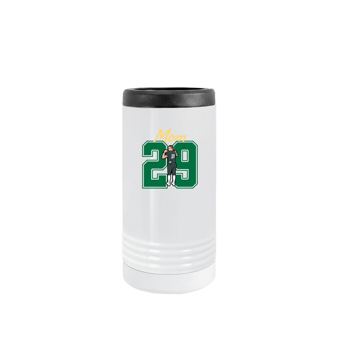 Slim Beverage Holder — Mothers Day Shirsey in White