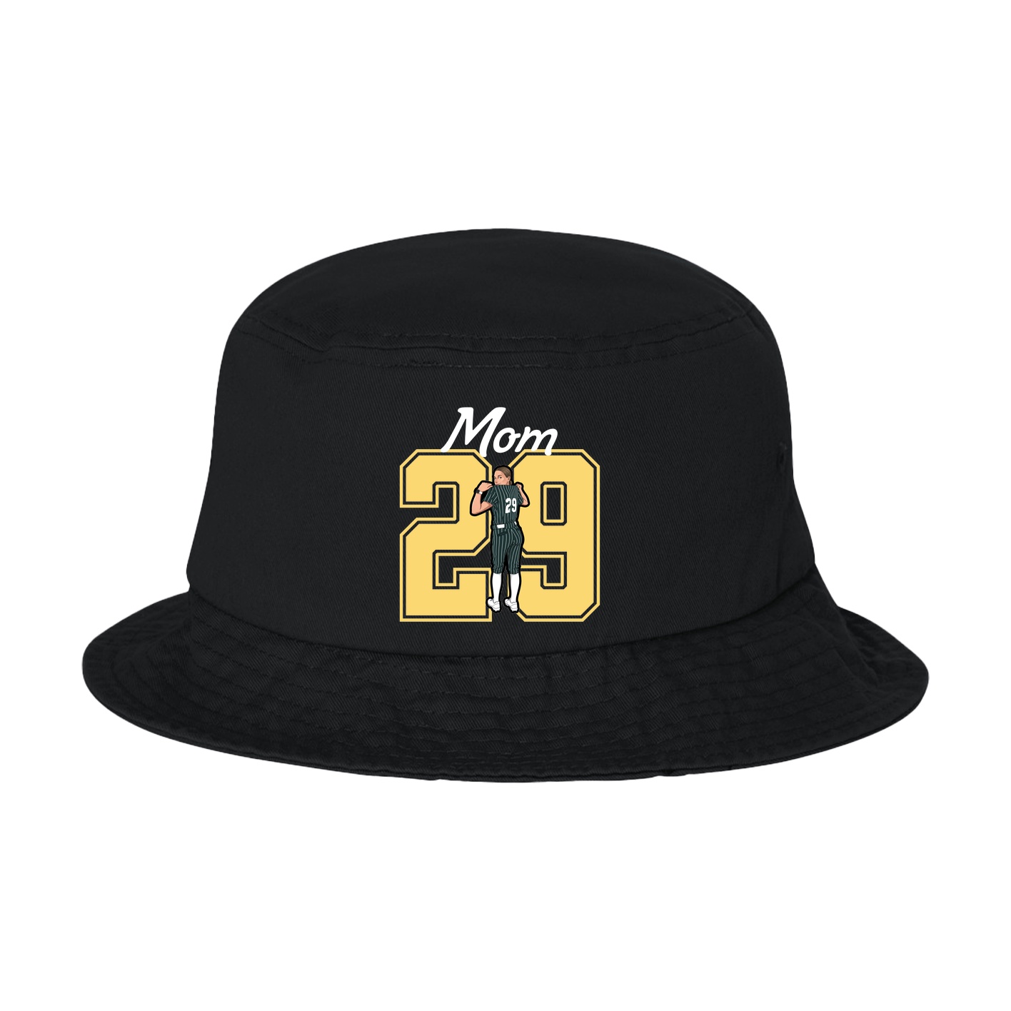 Bucket Cap — Mothers Day Shirsey in Black