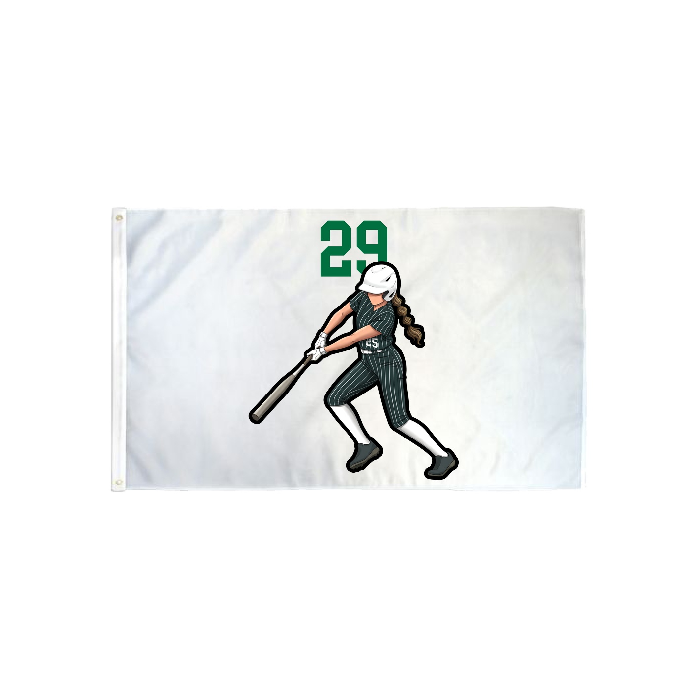 3x5 Flag — Number Top in Classic