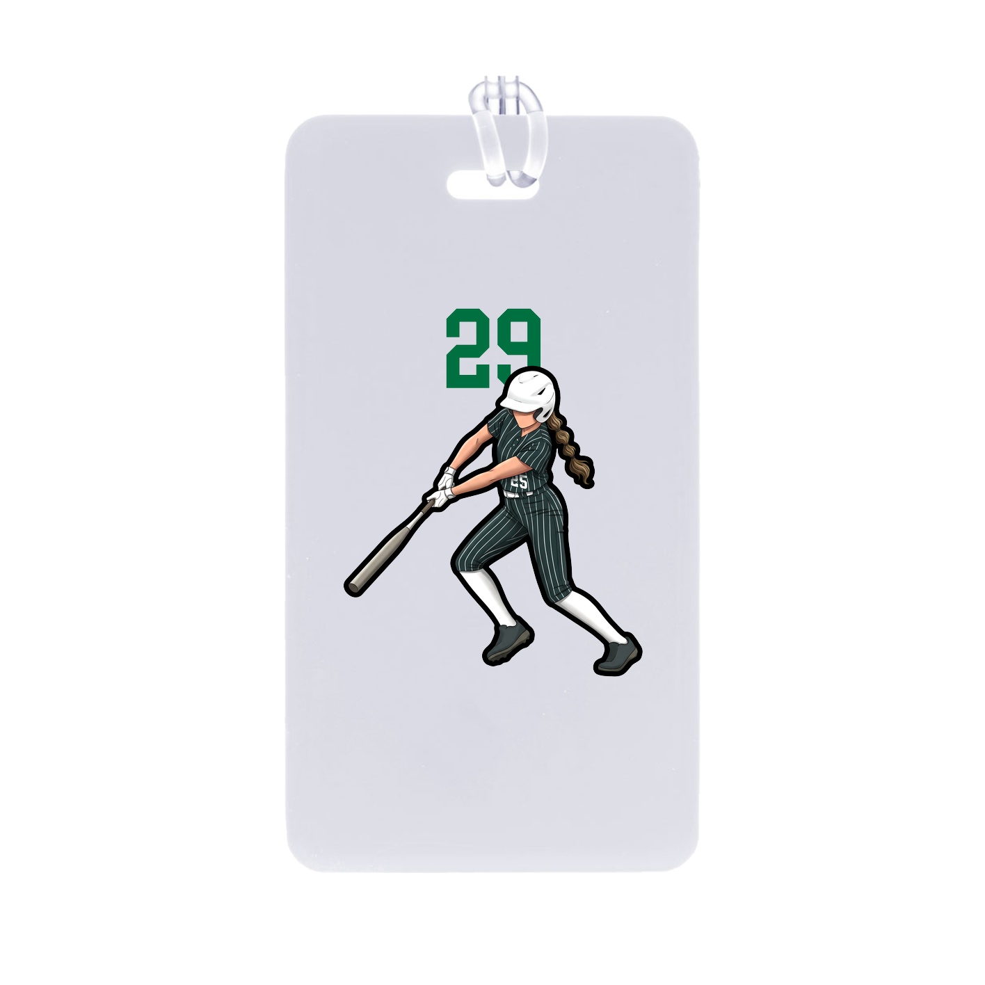 Bag Tag — Number Top in Classic
