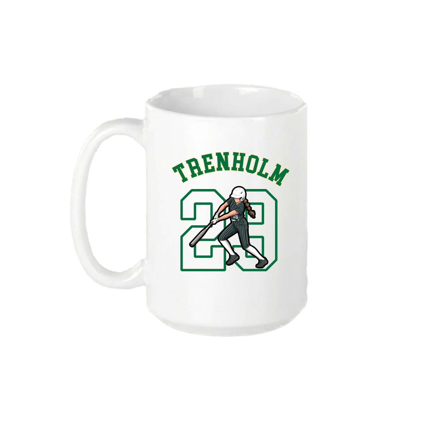 15oz Coffee Mug — Shirsey Arch in White