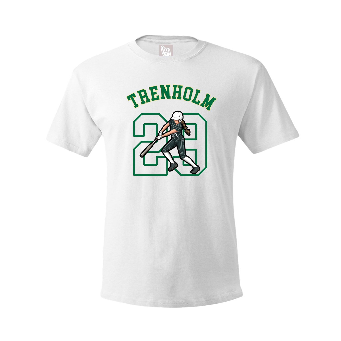 Youth Tee — Shirsey Arch in White