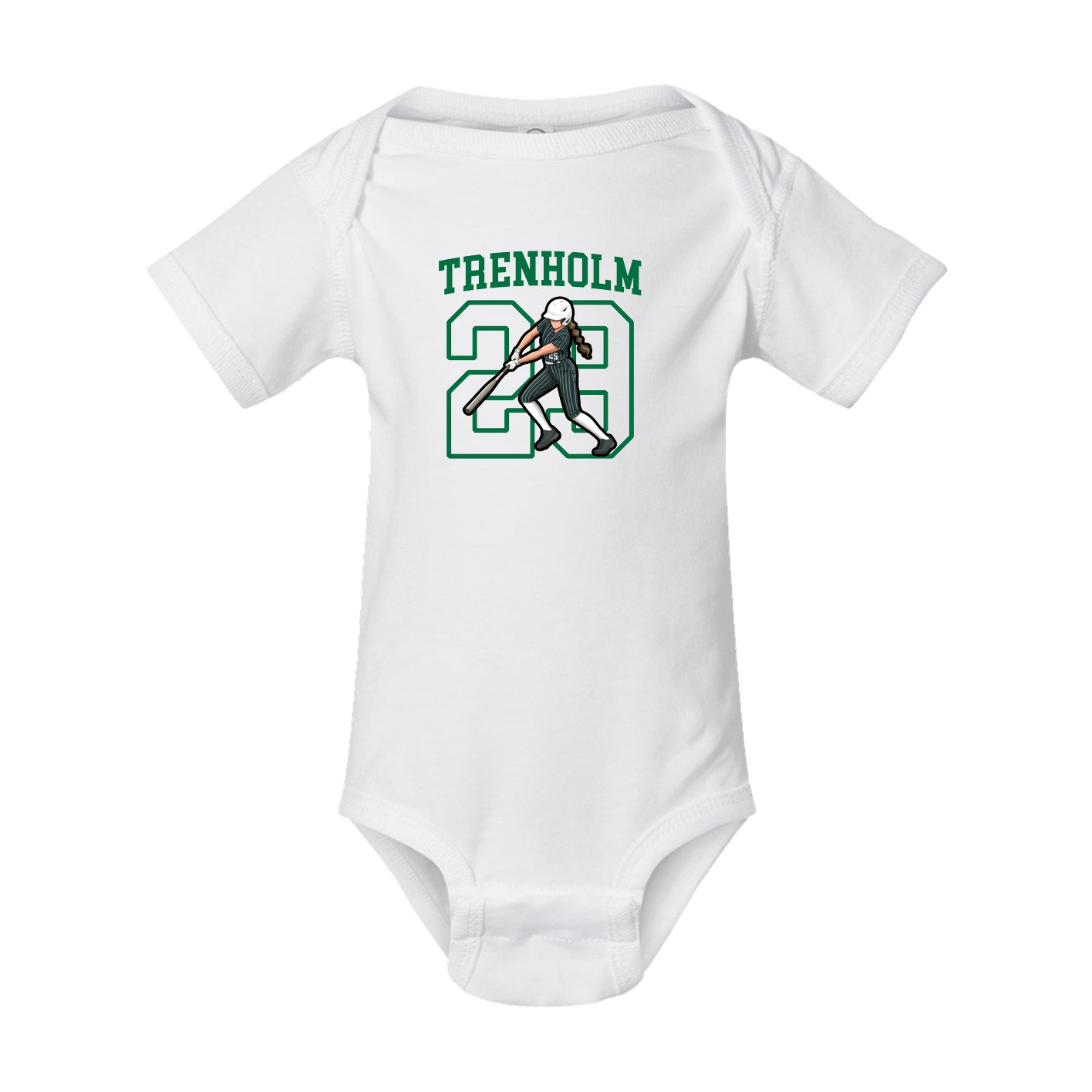Baby Onesie — Shirsey in White