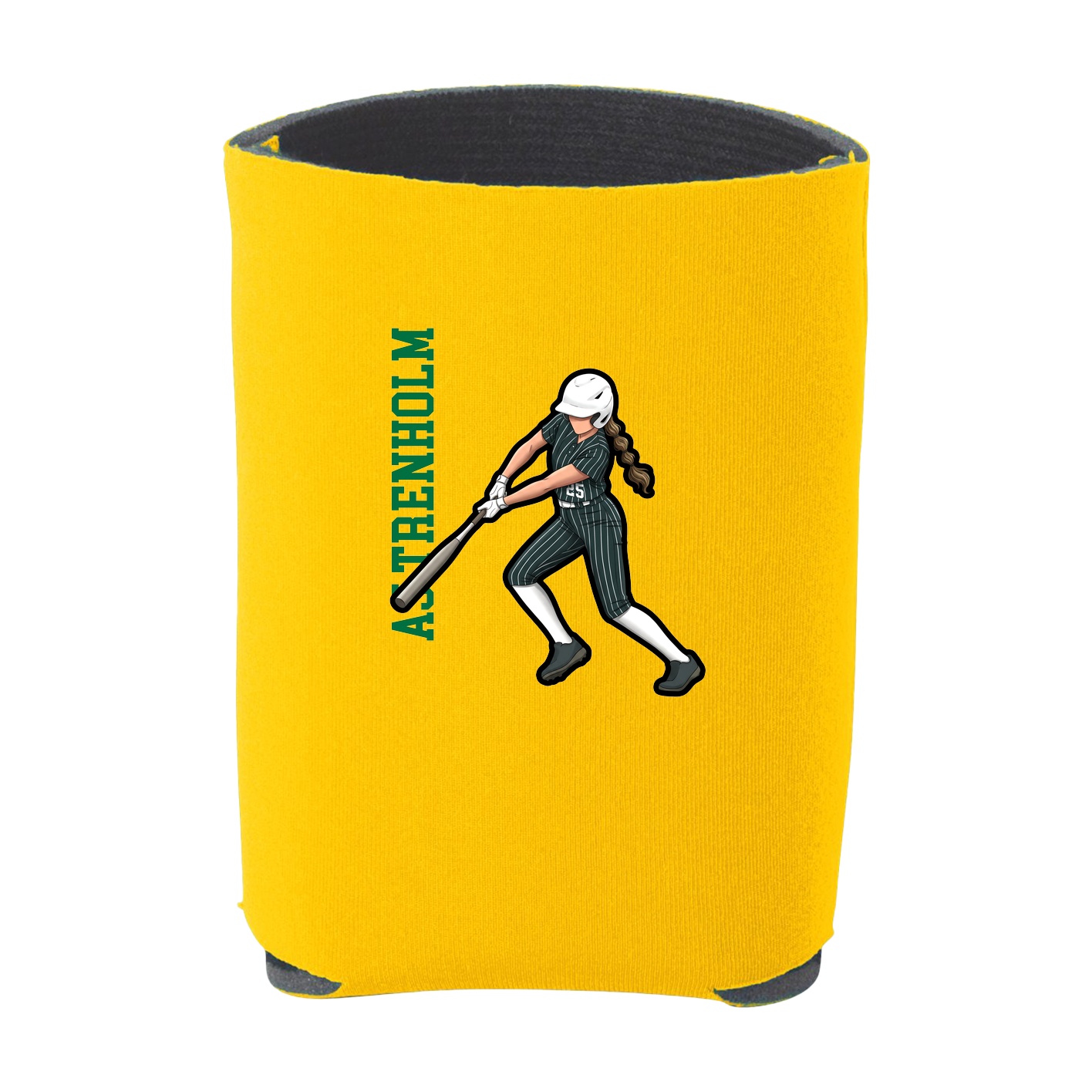 Can Holder — Name Vertical in Yellow
