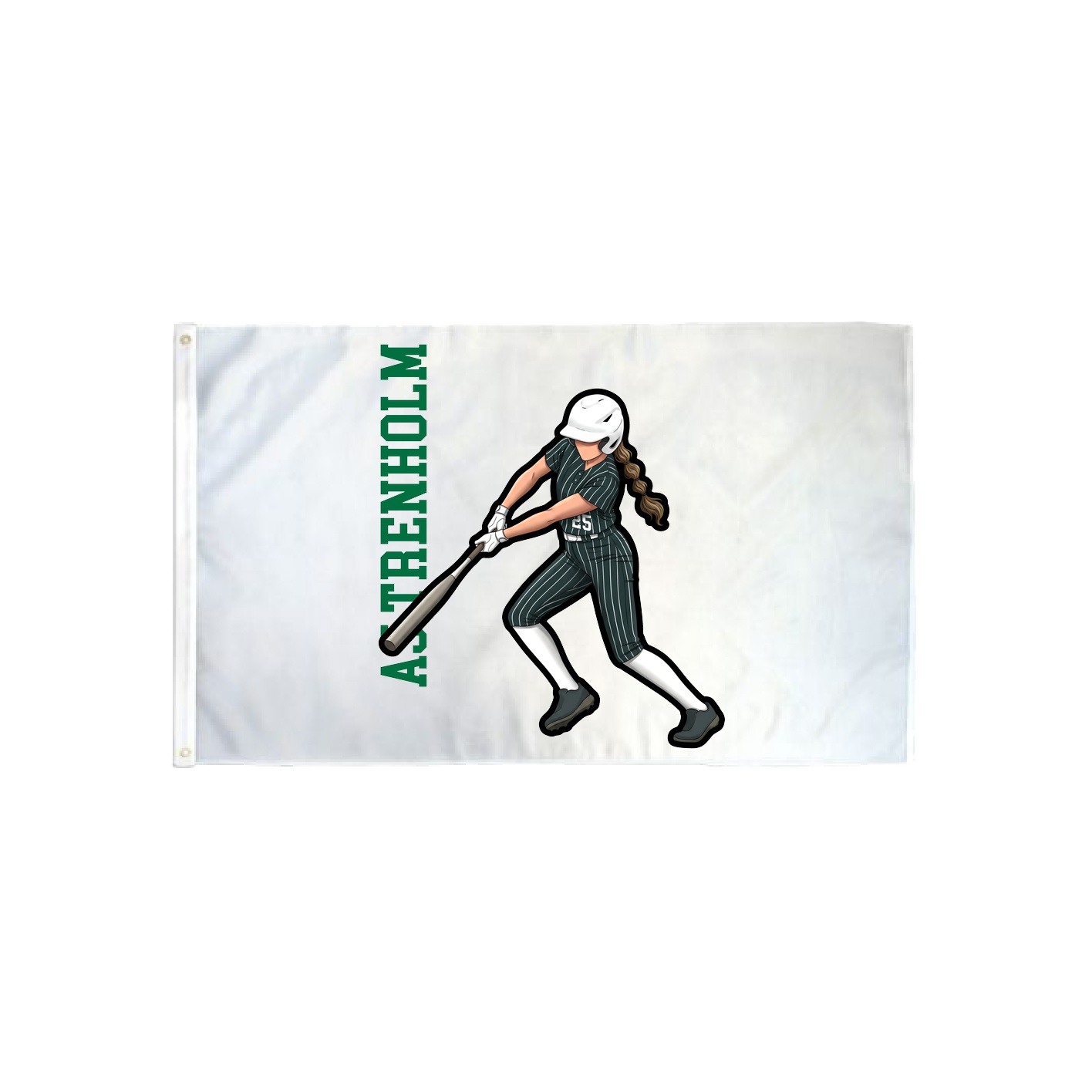 3x5 Flag — Name Vertical in Classic