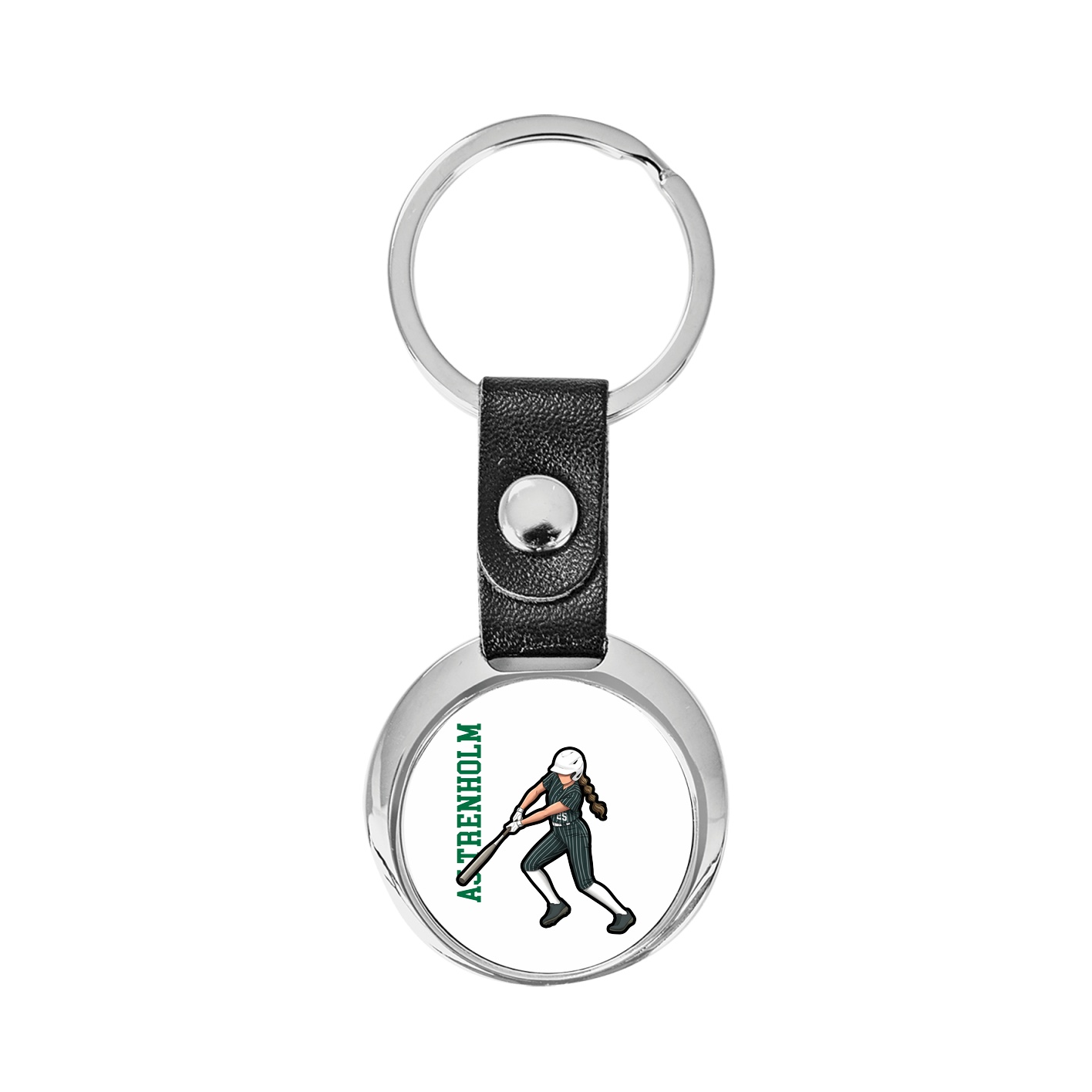 Key Chain — Name Vertical in Classic
