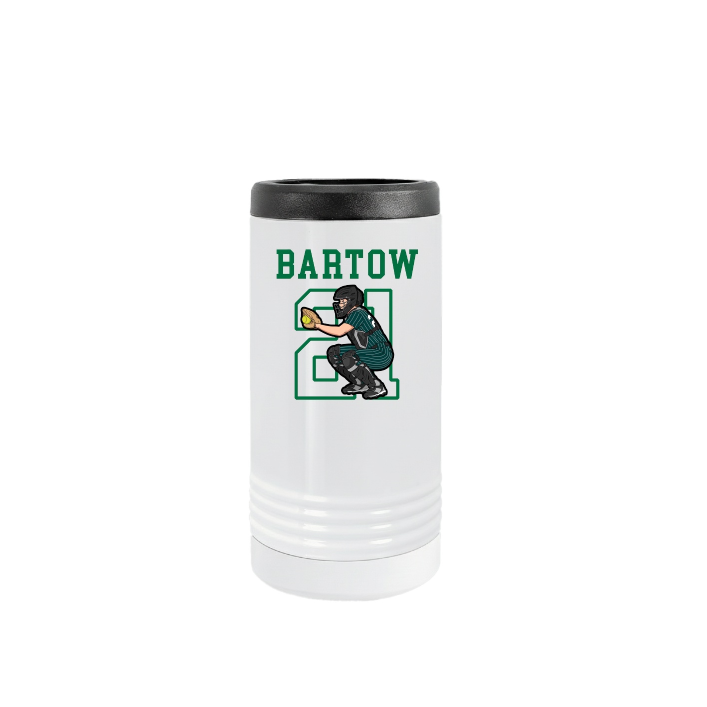 Slim Beverage Holder — Shirsey in White