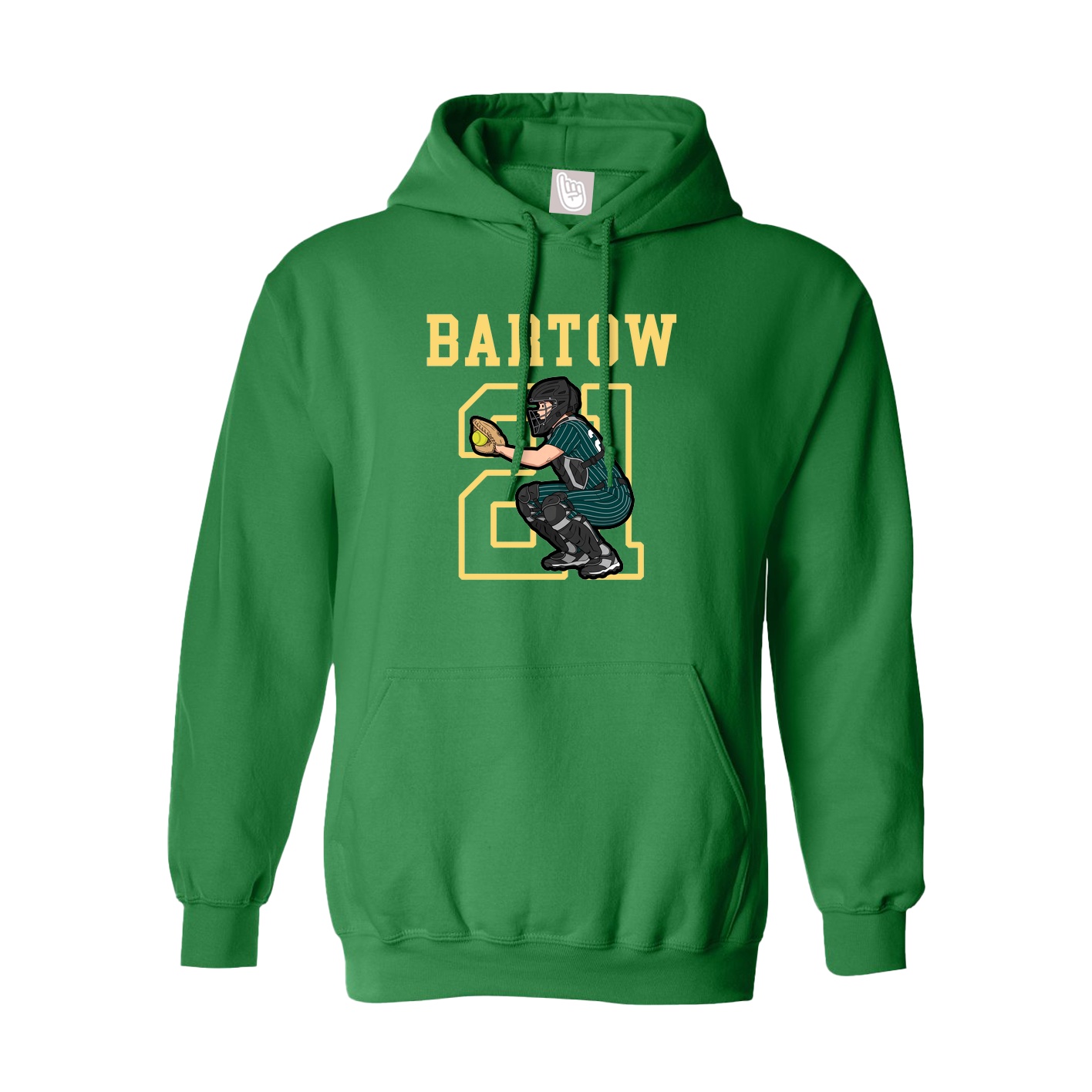 Youth Hoodie — Shirsey in Green