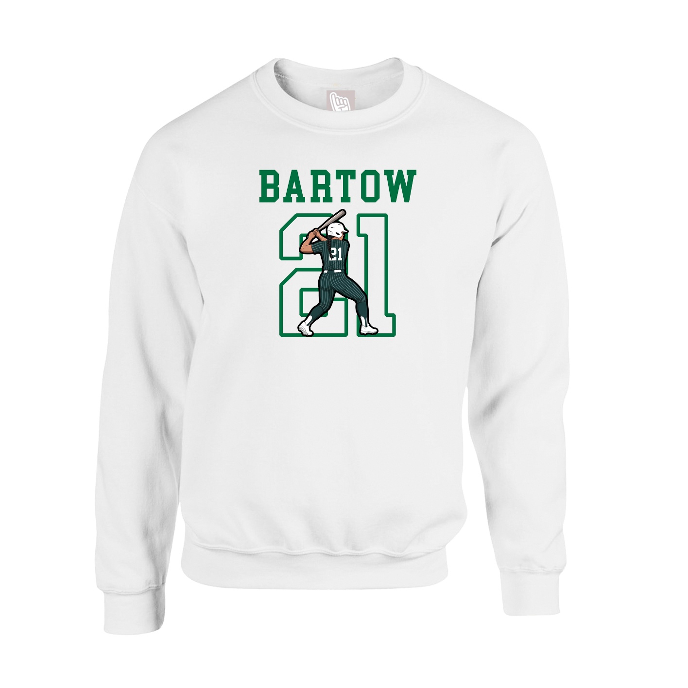 Fleece Crew — Shirsey in White