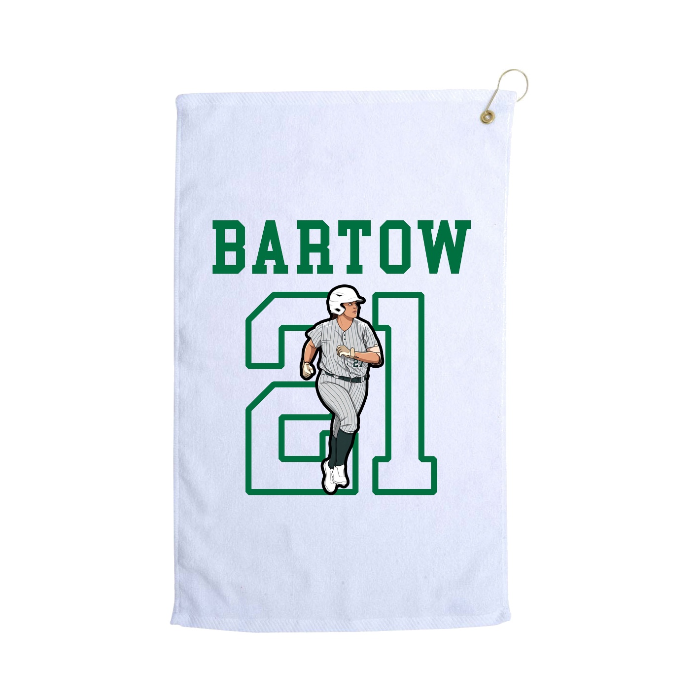 Golf Towel — Shirsey in White