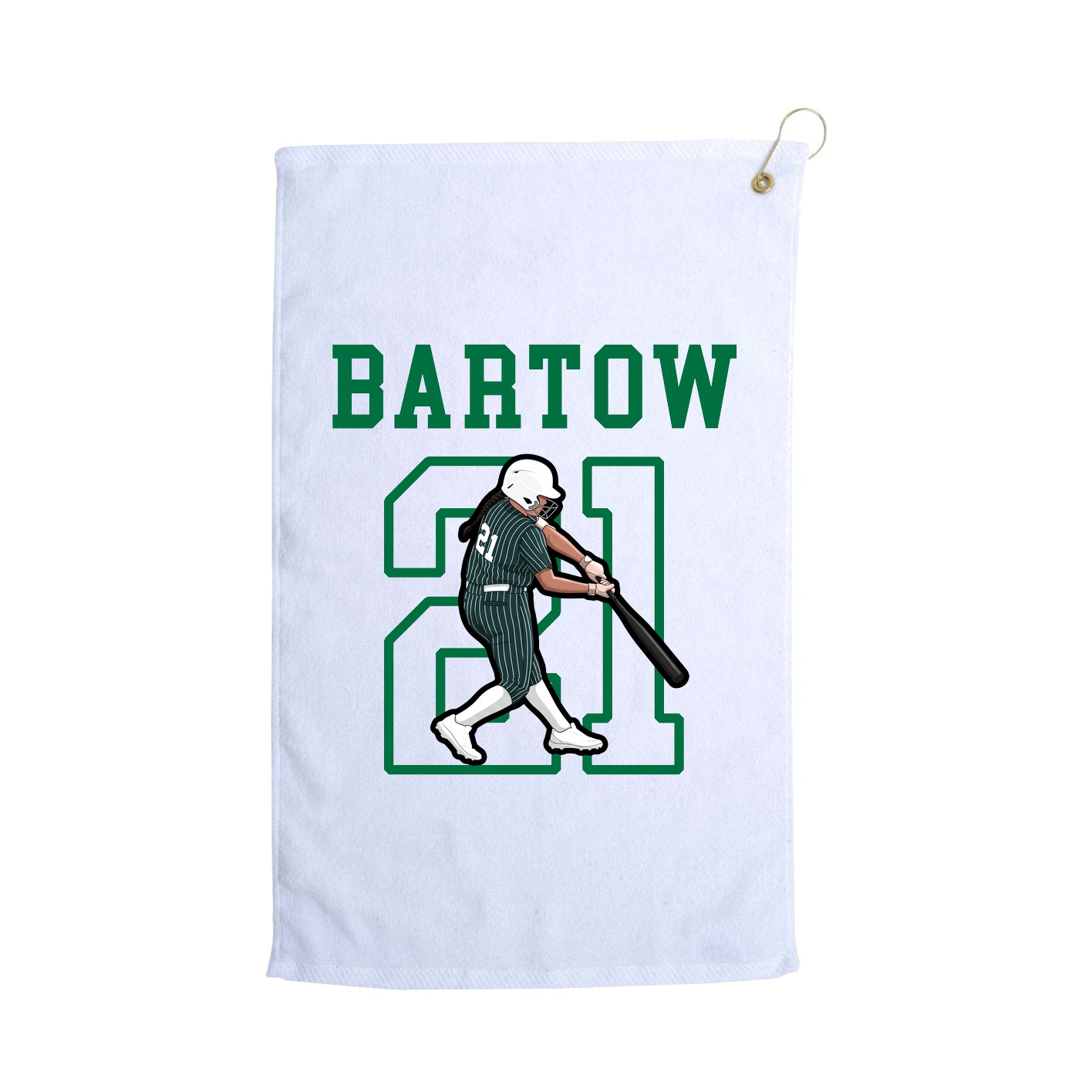 Golf Towel — Shirsey in White