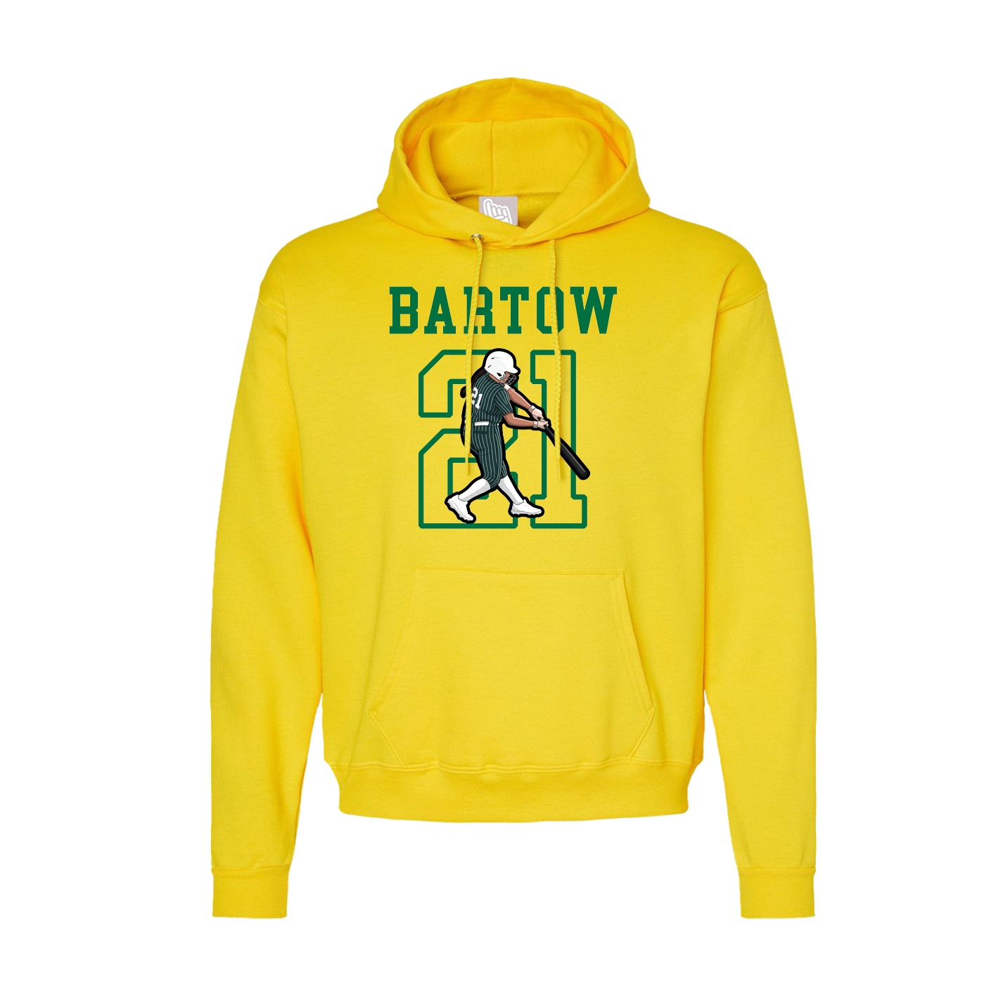 Hoodie — Shirsey in Yellow