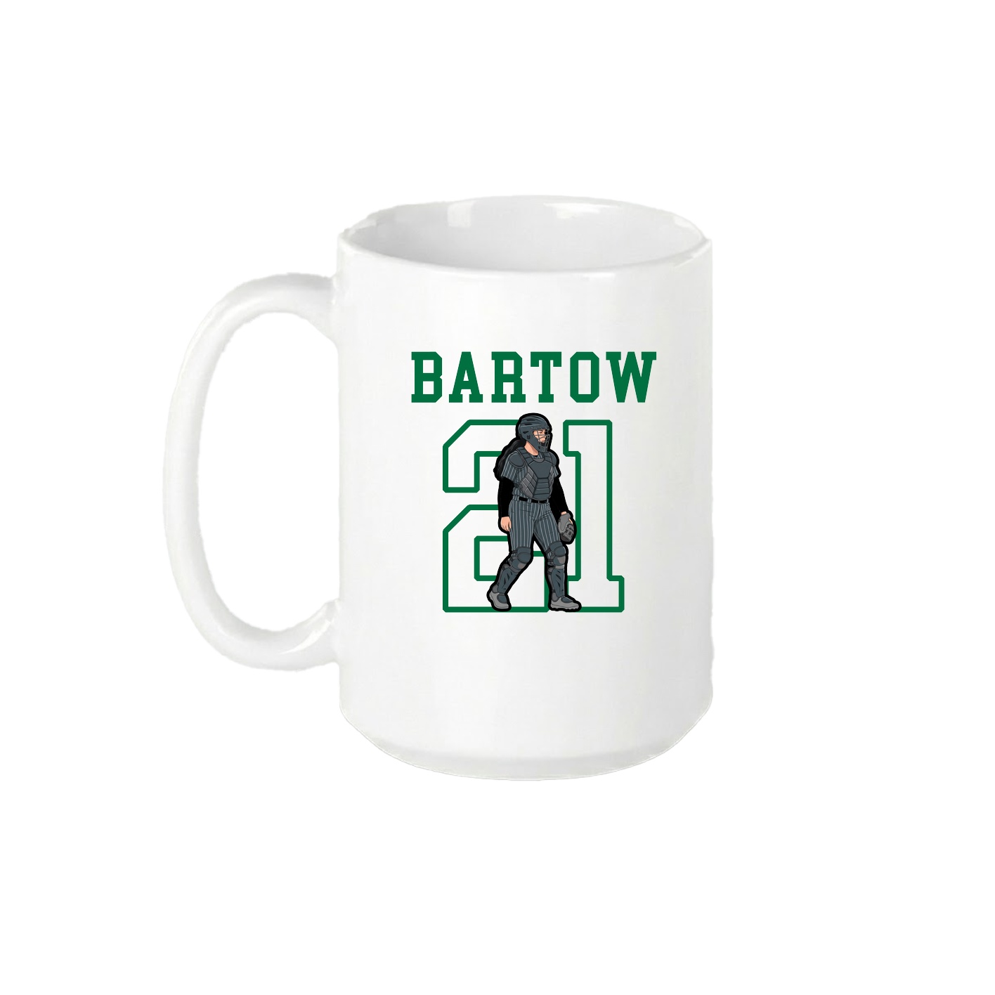 15oz Coffee Mug — Shirsey in White