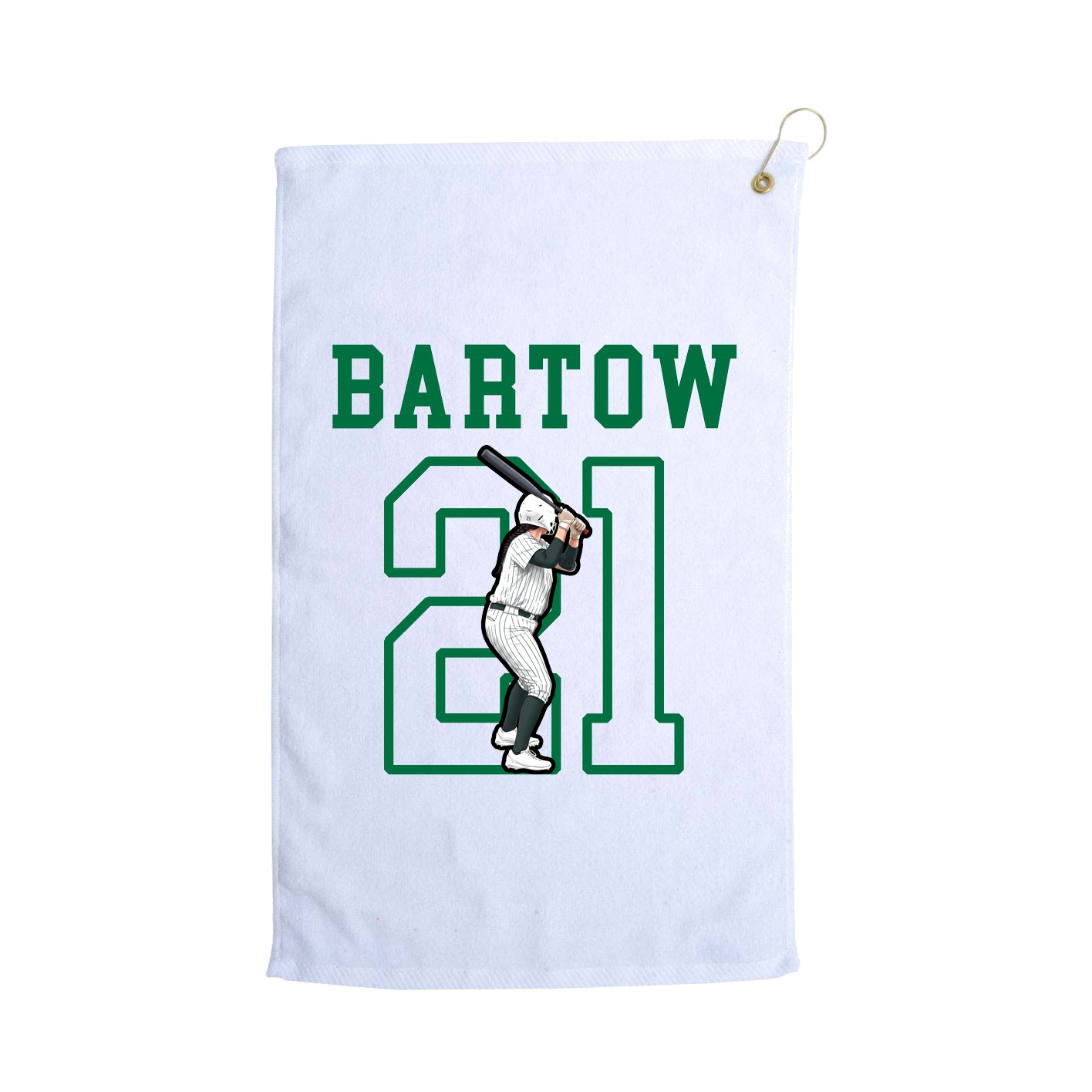 Golf Towel — Shirsey in White