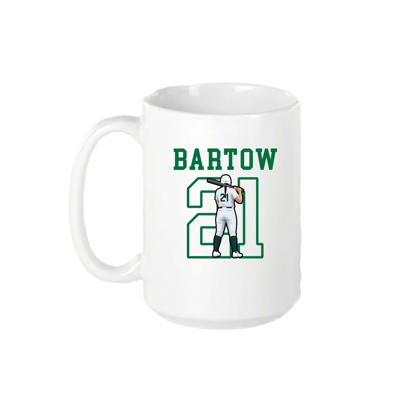 15oz Coffee Mug — Shirsey in White