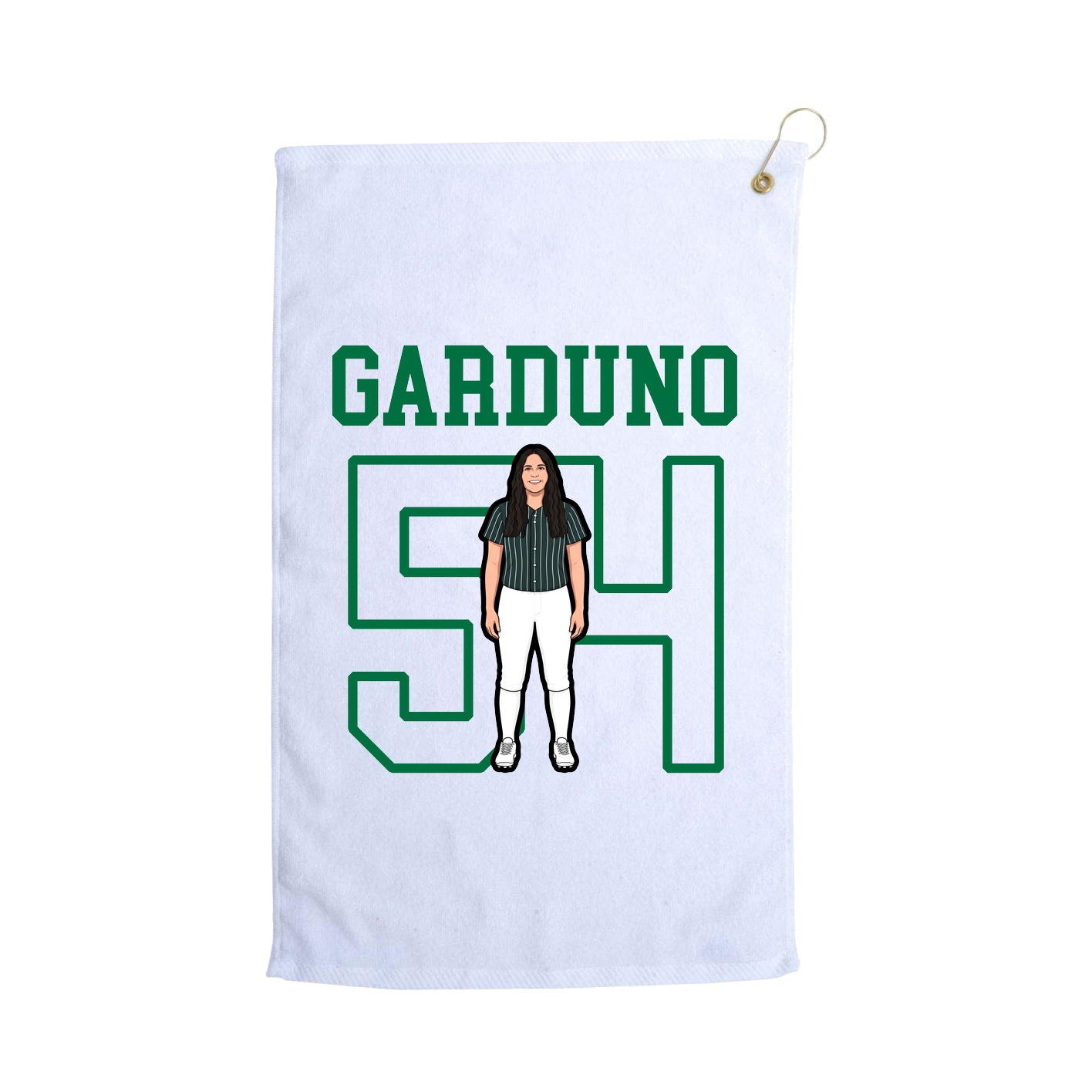 Golf Towel — Shirsey in White