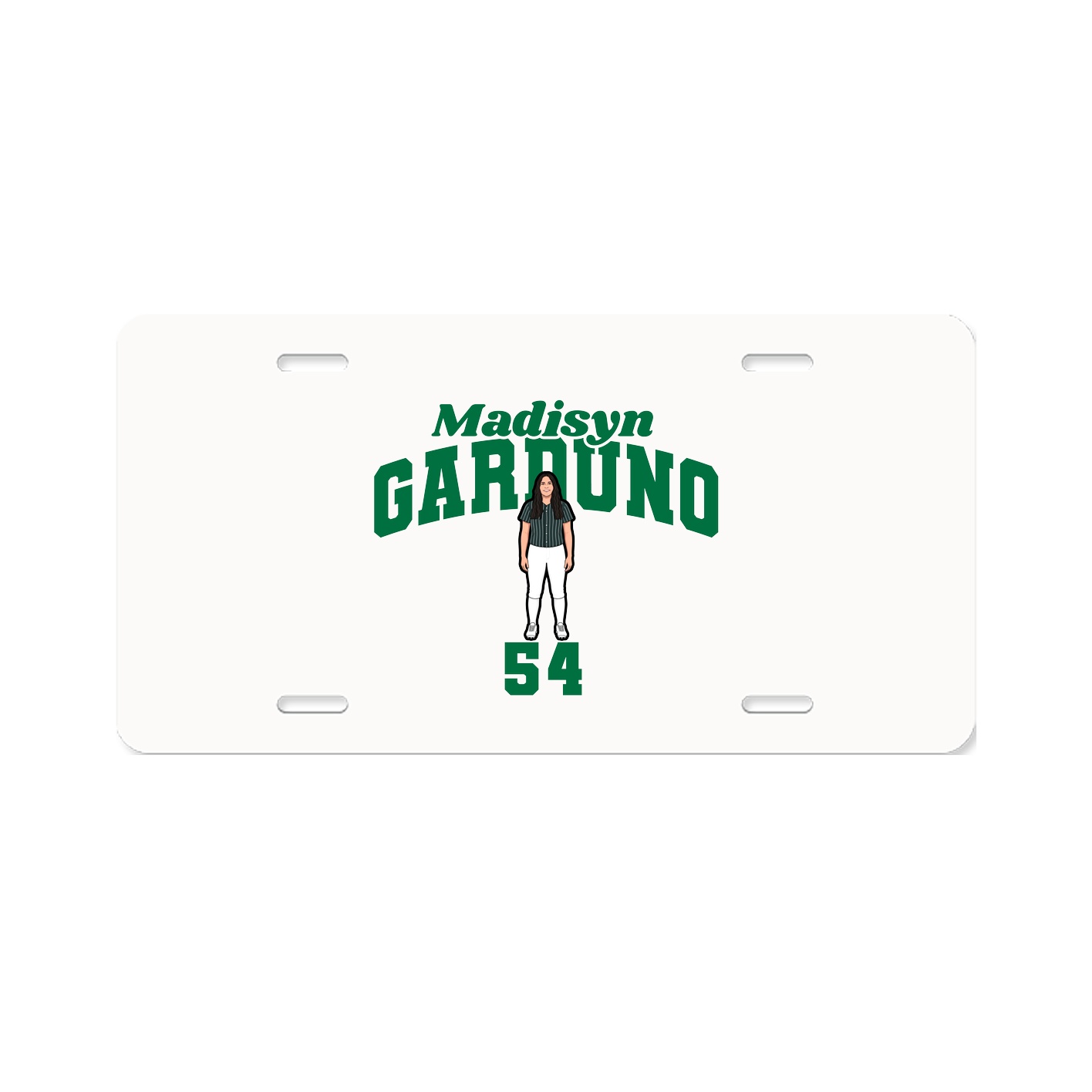 License Plate — Signature Arch in Classic