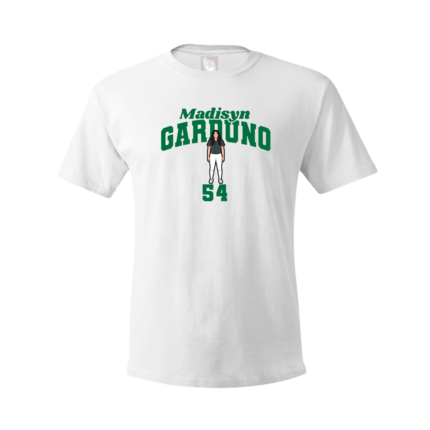 Tee — Signature Arch in White
